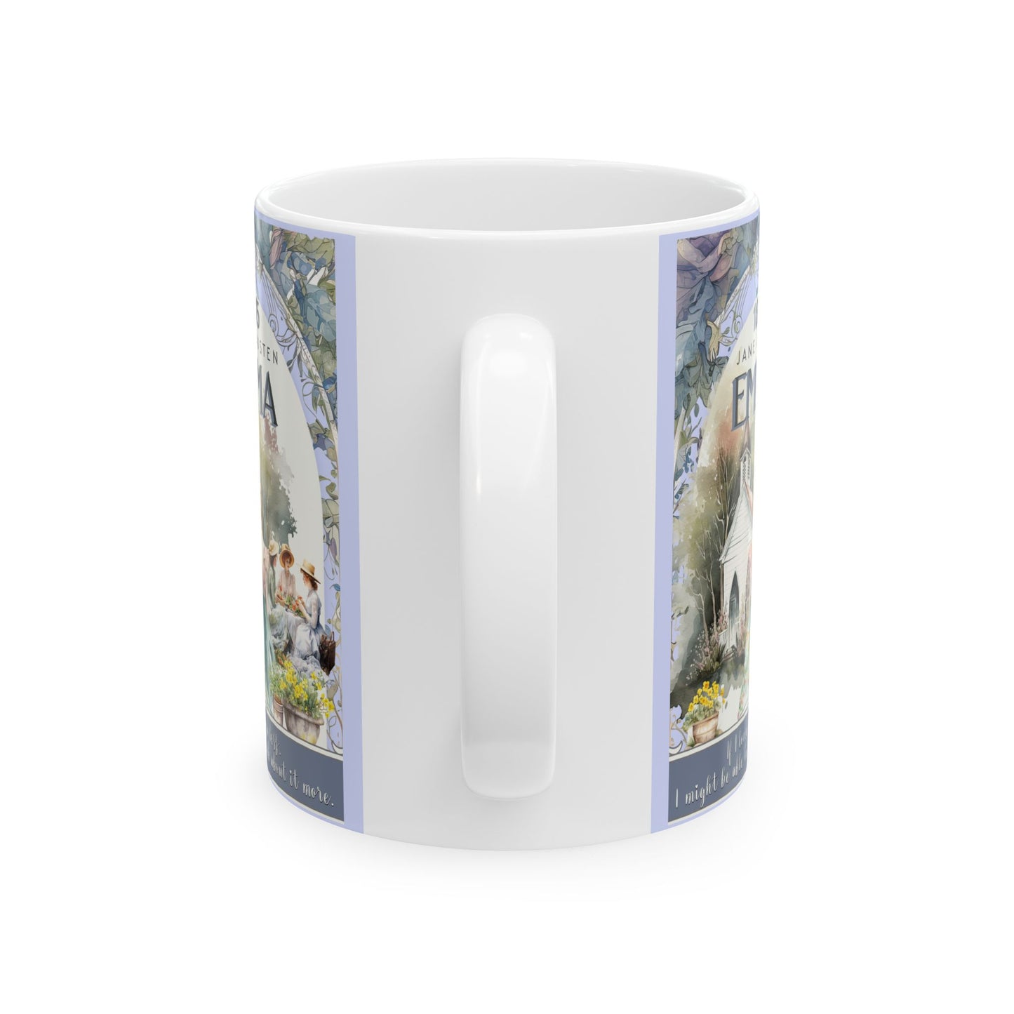 Jane Austen Emma Coffee Mug Historical Romance Reader Gift For Book Lover Light Academia Bookclub Gift For Birthday Mom Her Christmas Gift Mug Printify