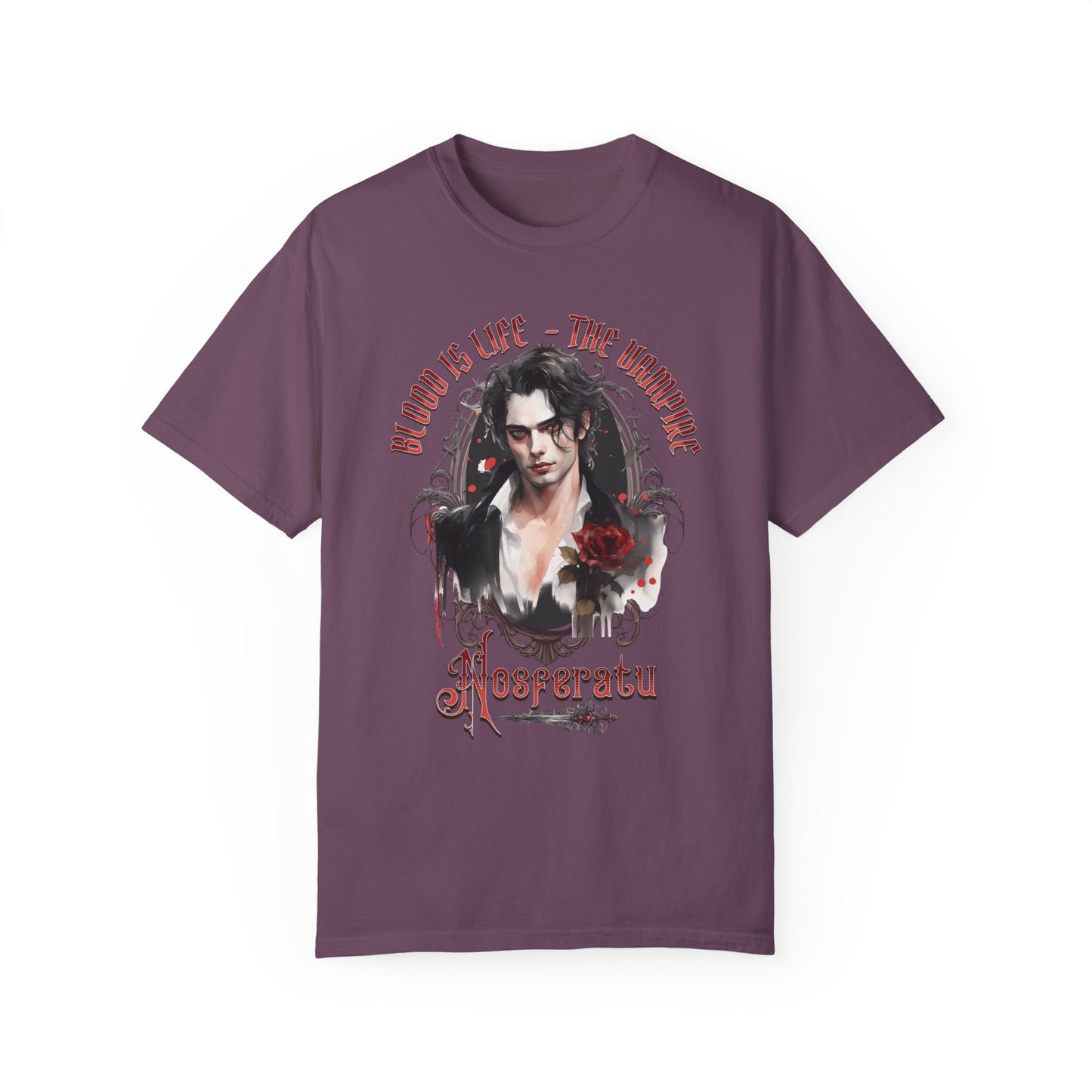Vampire Nosferatu TShirt Dark Romance Gift For Vampire Lovers Mystic Falls Shirt Halloween Gift For Her Party Paranormal Romance Reader Gift T-Shirt Printify