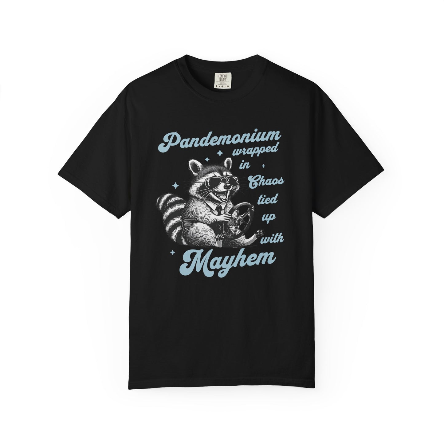 Retro Funny Sarcastic Racoon Lover T-Shirt Trash Panda Funny Animal Lover Shirt Unique Gift for Animal Lovers Viral Trendy Gift For Birthday T-Shirt Printify Black S