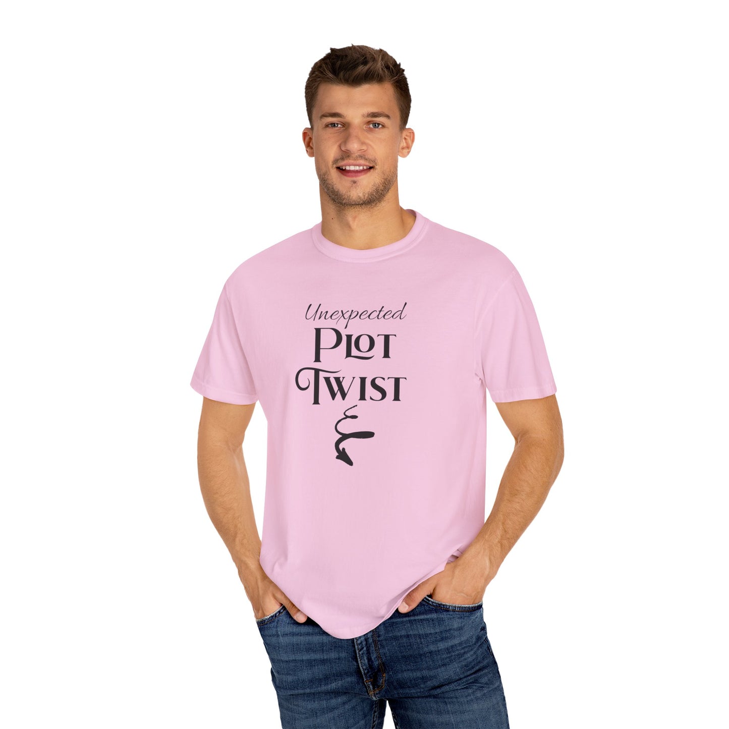 Plot Twist T-Shirt Author Shirt Pregnancy Announcement For Expecting Blog Writers Journalists Gift For Her Baby Shower Gift Baby Reveal T-Shirt Printify