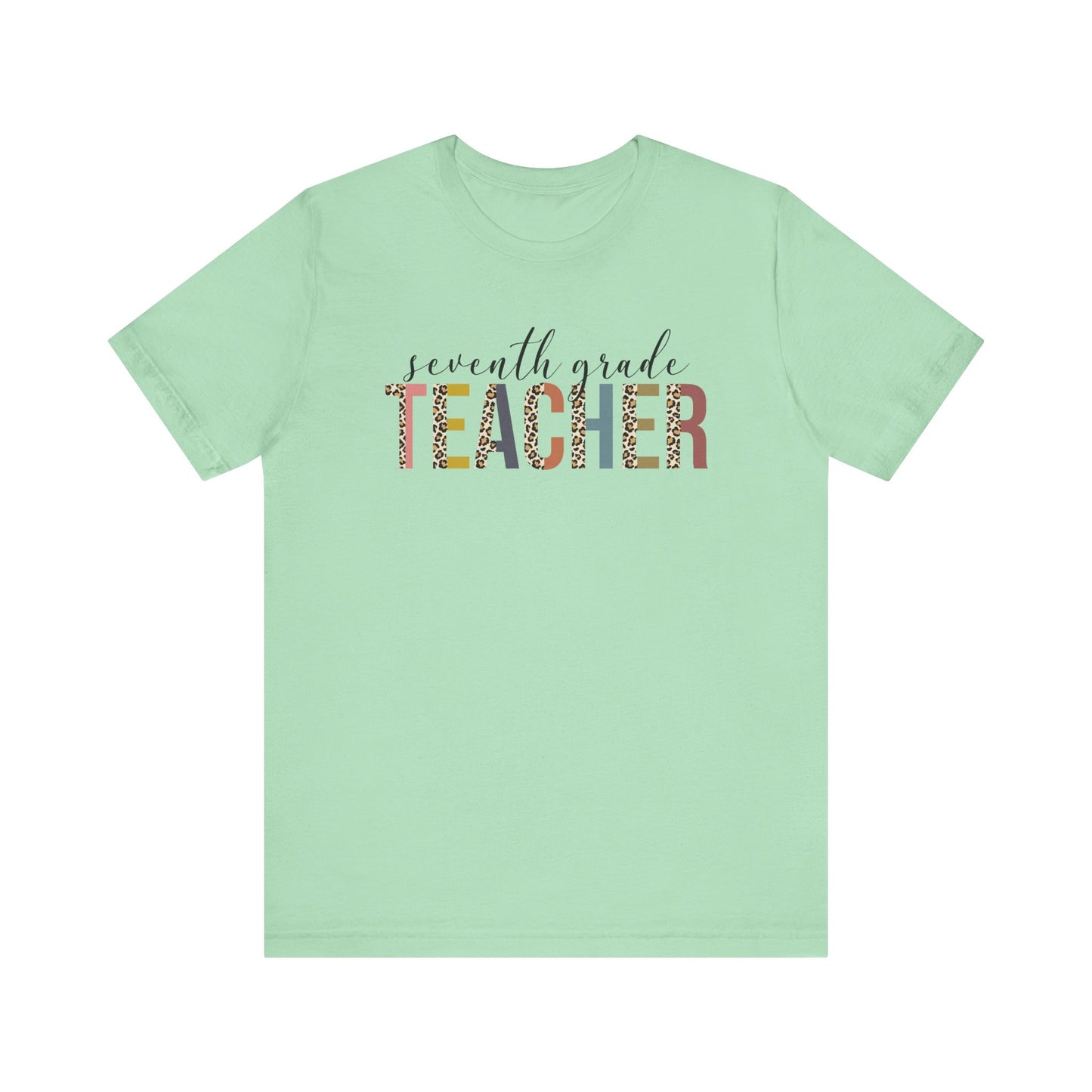 Cute Teacher TShirt Gift, Education Tee, Elementary School Teacher Appreciation, Funny Back To School Shirt, Teacher T-Shirt, Teacher Tee T-Shirt Printify Mint XS