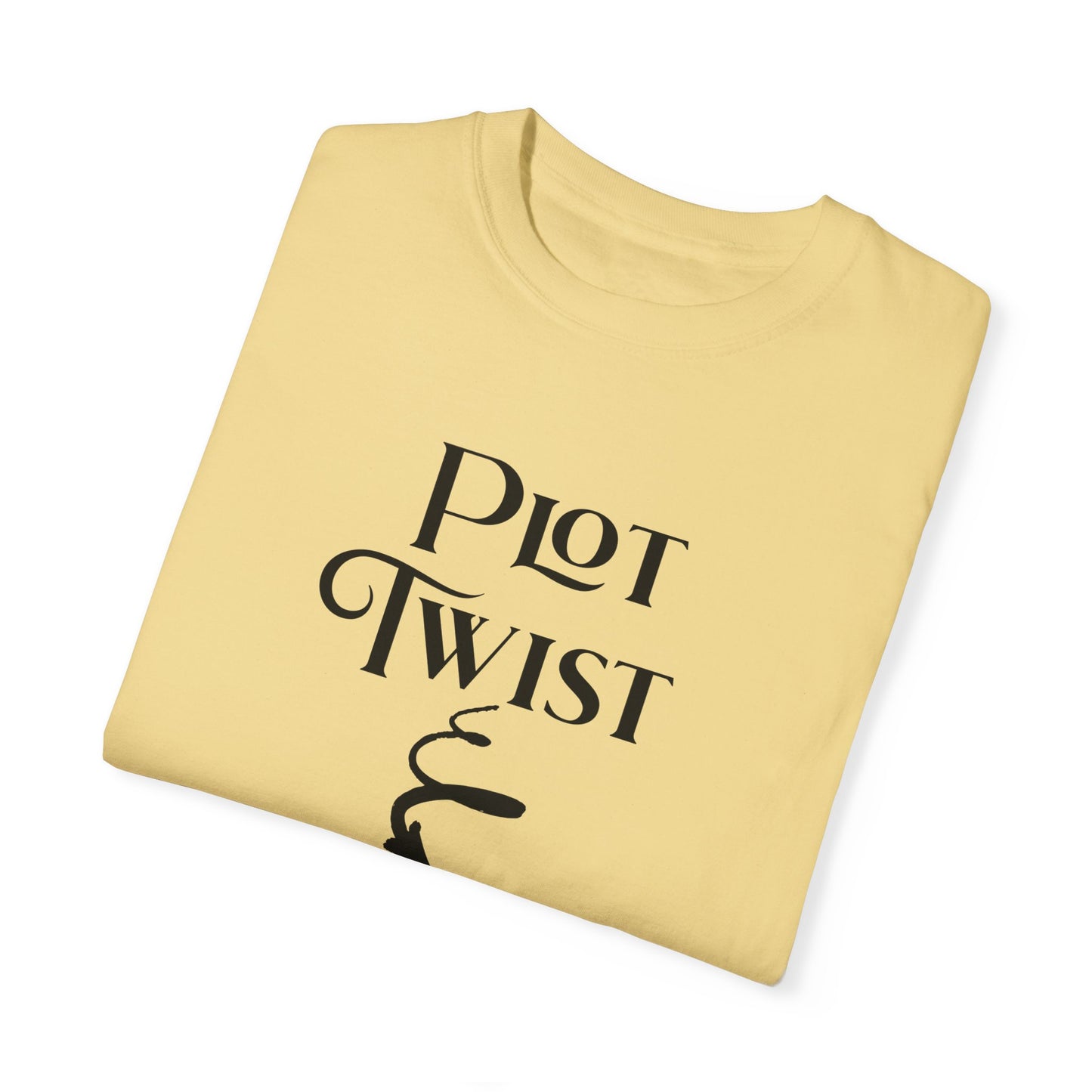 Plot Twist T-Shirt Author Shirt Pregnancy Announcement For Expecting Blog Writers Journalists Gift For Her Baby Shower Gift Baby Reveal T-Shirt Printify