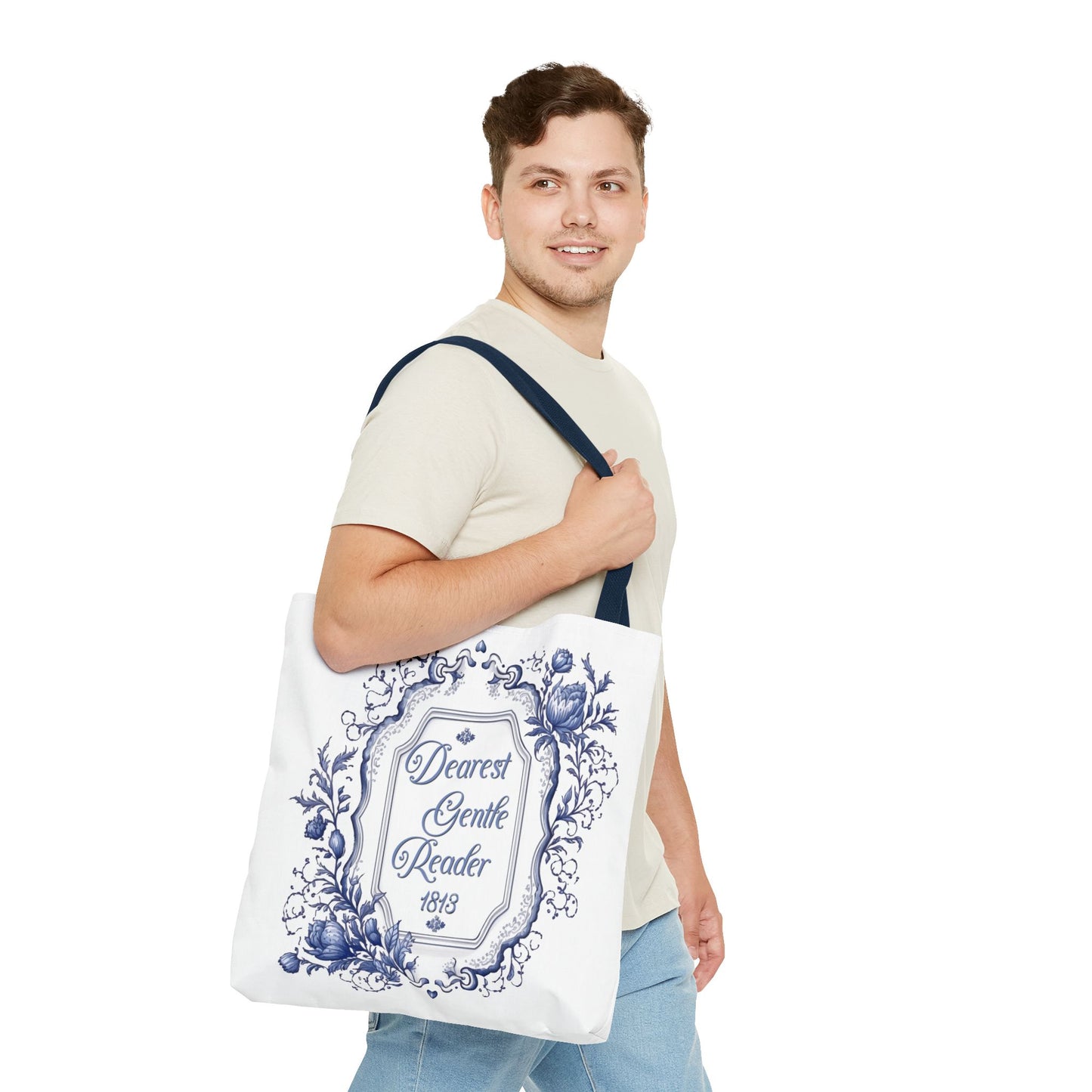 Dearest Gentle Reader Tote Bag Regency England Ton Society Papers Gift For Bridgeton Fan Historical Drama Romance Reader Gift Bookclub Gift Bags Printify