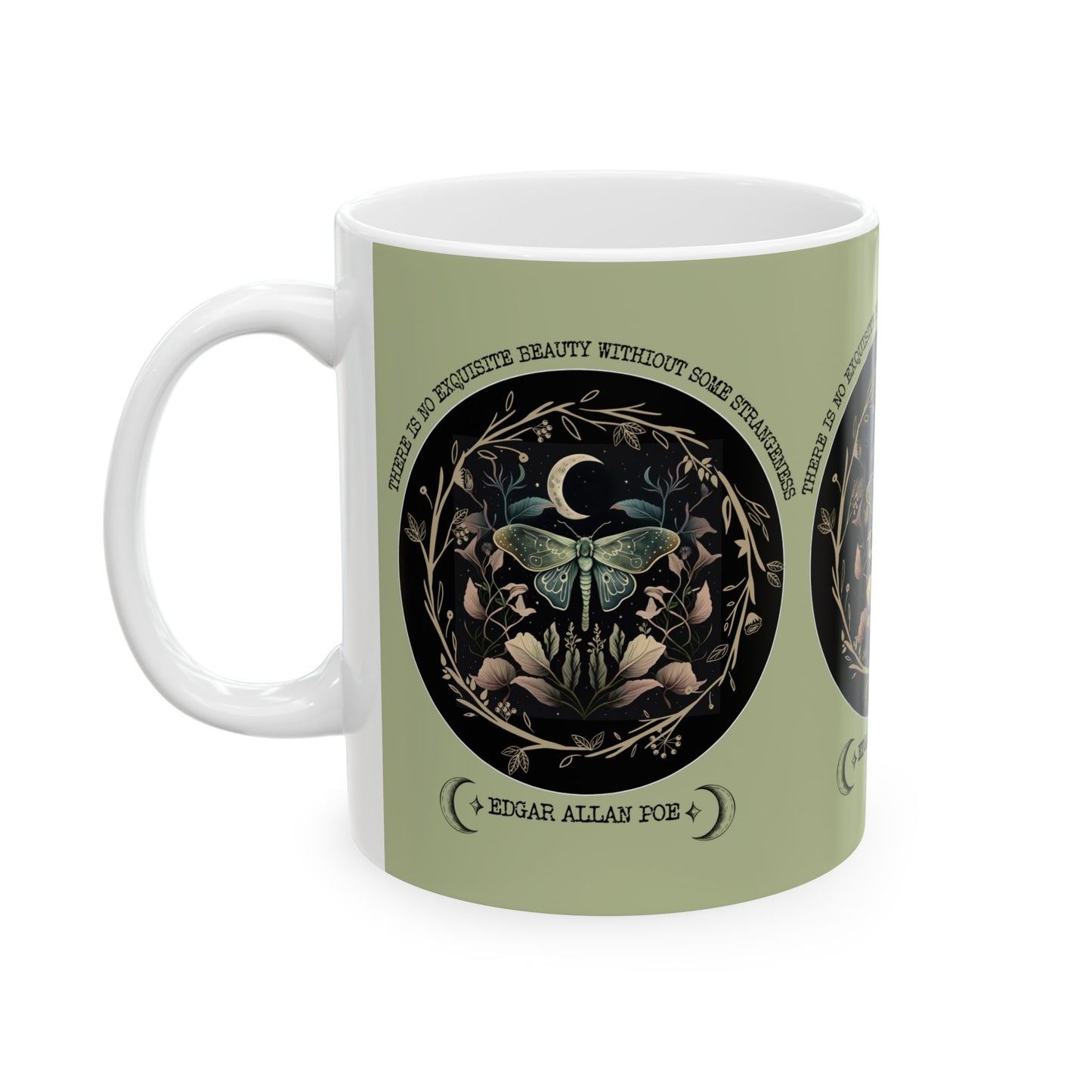 Edgar Allan Poe Coffee Mug Nevermore The Raven Coffee Cup Gift For Book Lover Reader Gifts For Gothic Dark Academia Bookish Birthday Gift Mug Printify