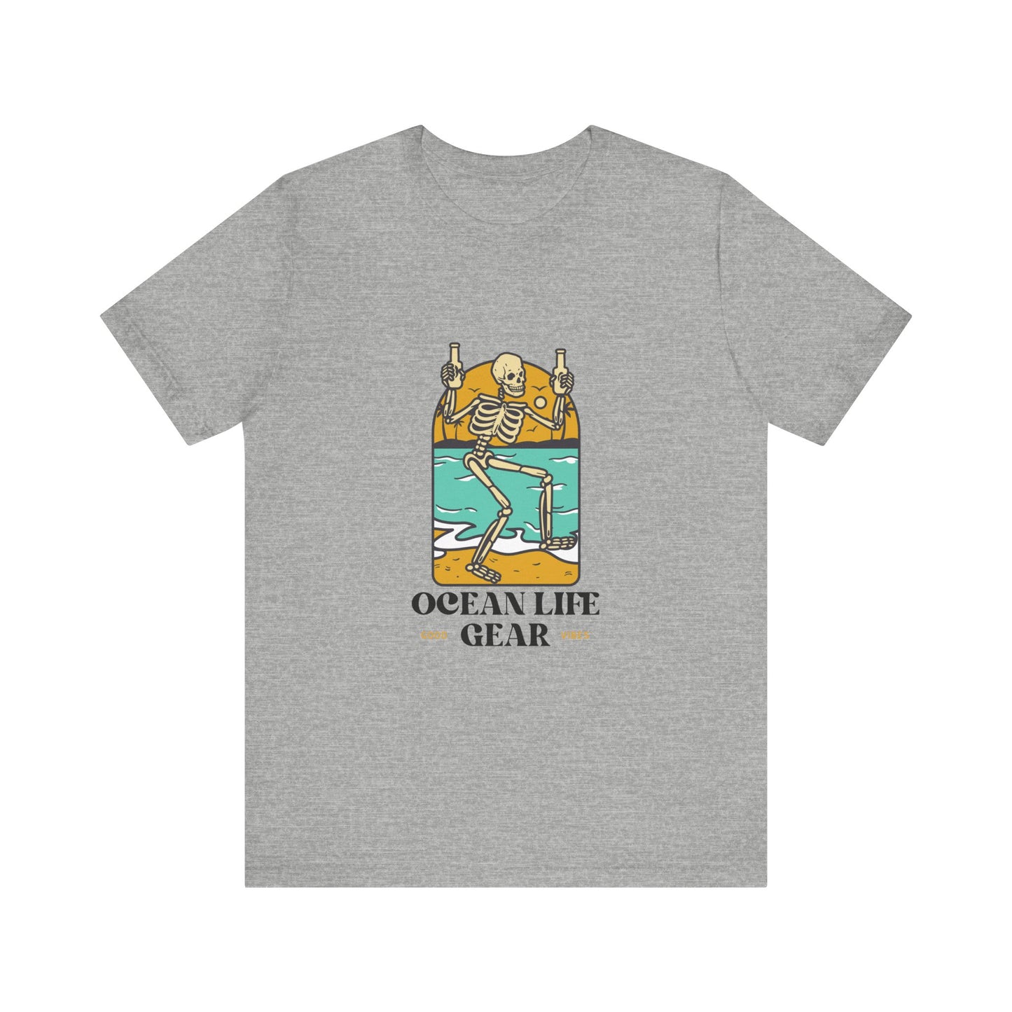 Scuba Diving Gift, Snorkel Tee, Scuba Diving Shirt, Scuba Diver Gift, Ocean Lover TShirt, Gifts For Snorkeler Scuba Divers, Ocean Life Gear T-Shirt Printify Athletic Heather XS
