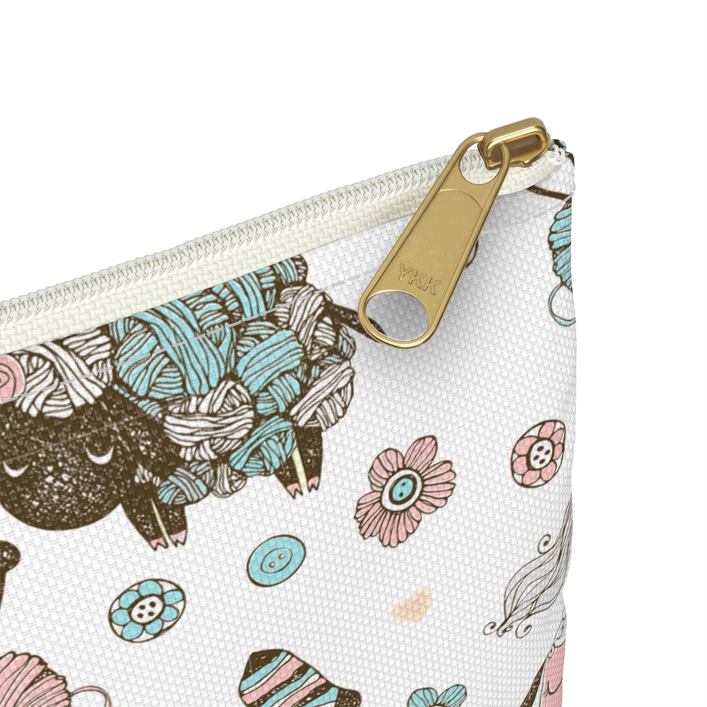 Crochet, Knitting or Crafting Accessory Pouch, Crochet Gift, Knitting Gift, Craft Organization or Storage Bag or Pouch. Bags Printify