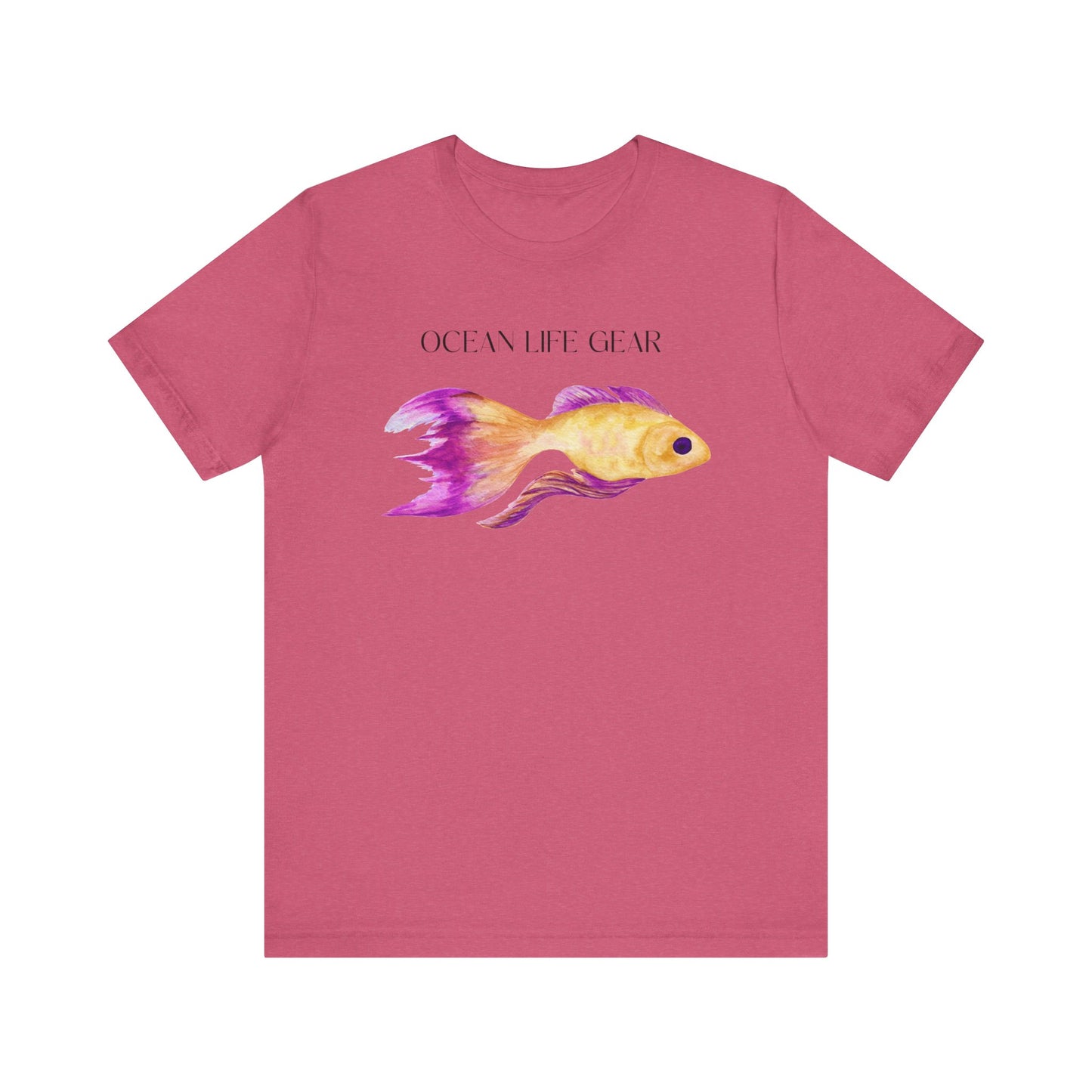 Scuba Diving Gift, Snorkel Tee, Scuba Diving Shirt, Scuba Diver Gift, Ocean Lover TShirt, Gifts For Snorkeler Scuba Divers, Ocean Life Gear T-Shirt Printify Heather Raspberry XS