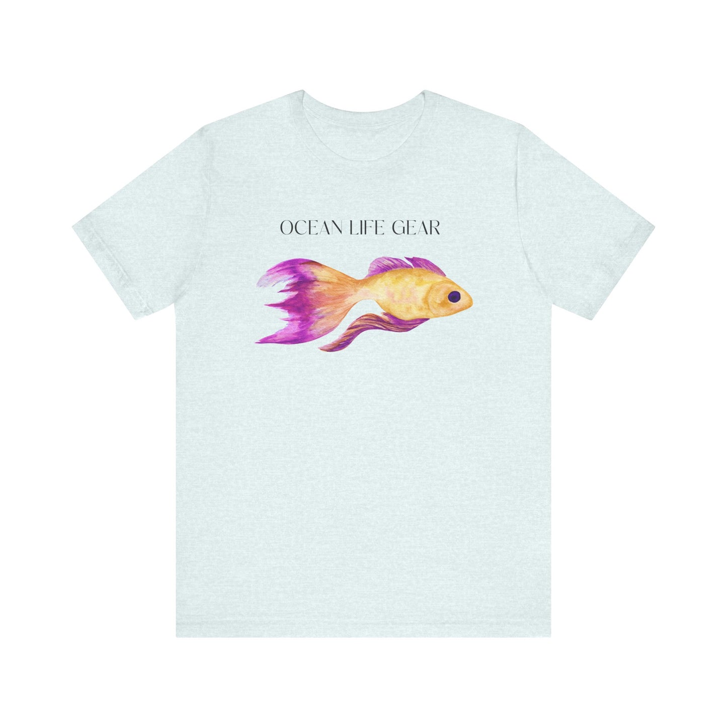 Scuba Diving Gift, Snorkel Tee, Scuba Diving Shirt, Scuba Diver Gift, Ocean Lover TShirt, Gifts For Snorkeler Scuba Divers, Ocean Life Gear T-Shirt Printify Heather Ice Blue XS