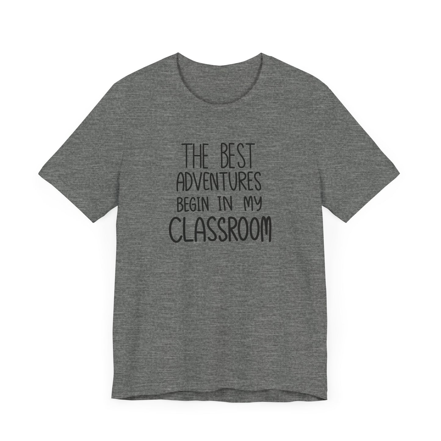 Cute Teacher TShirt Gift, Education Tee, Elementary School Teacher Appreciation, Funny Back To School Shirt, Teacher T-Shirt, Teacher Love T-Shirt Printify