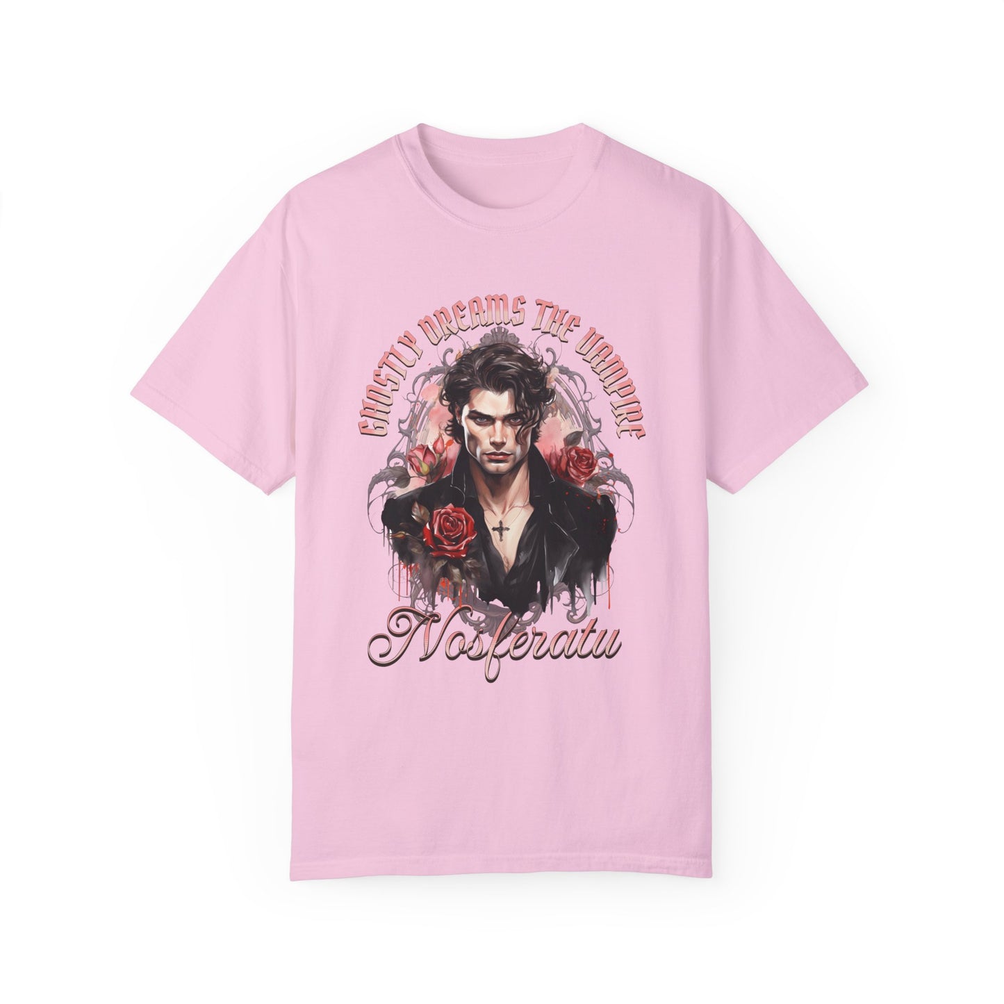 Vampire Nosferatu TShirt Dark Romance Gift For Vampire Lovers Mystic Falls Shirt Halloween Gift For Her Party Paranormal Romance Reader Gift T-Shirt Printify