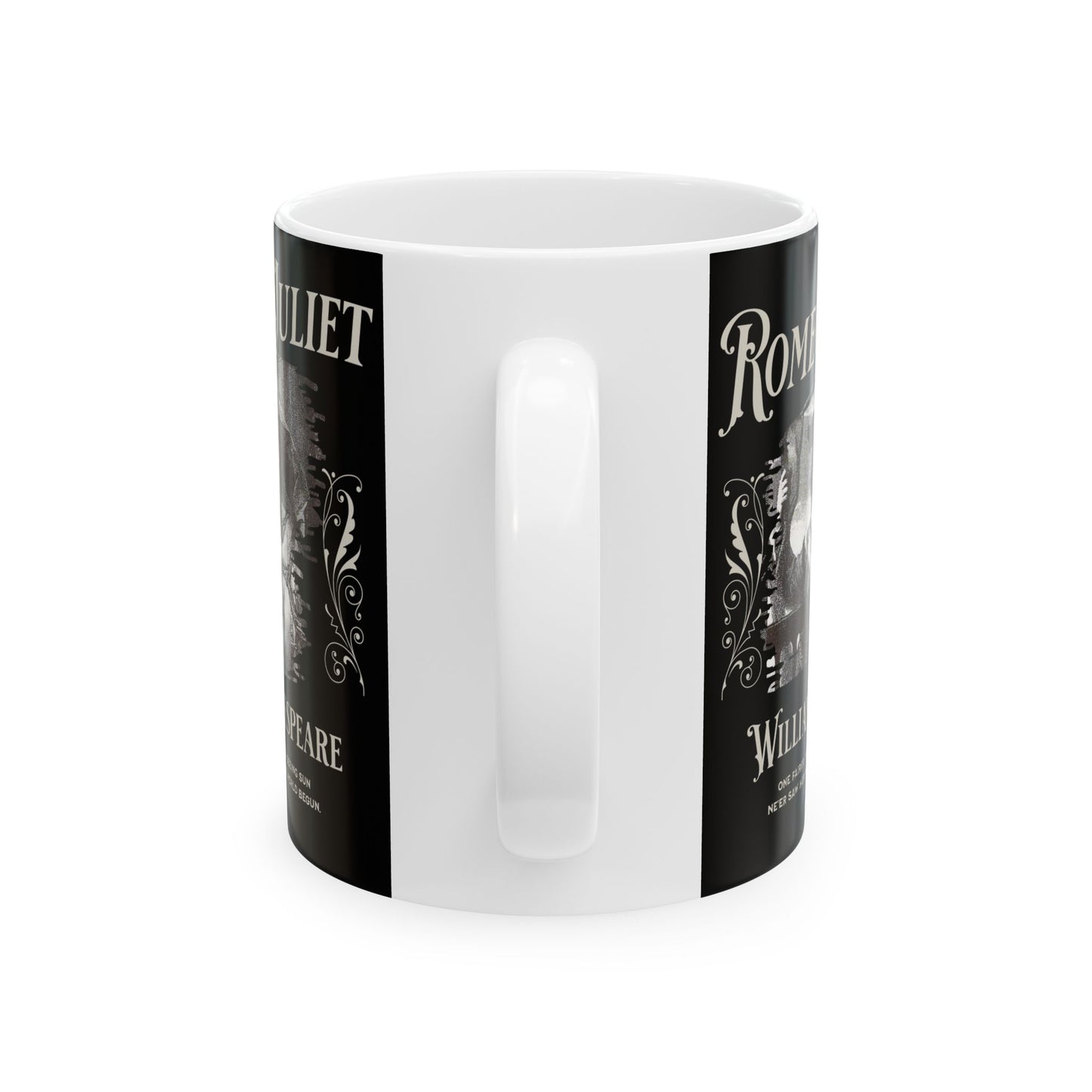 Romeo & Juliet Coffee Mug William Shakespeare Fan Gift For Theatre Lovers Dark Academia Gift Bookish Merch Playwrite Actor Gift For Birthday Mug Printify