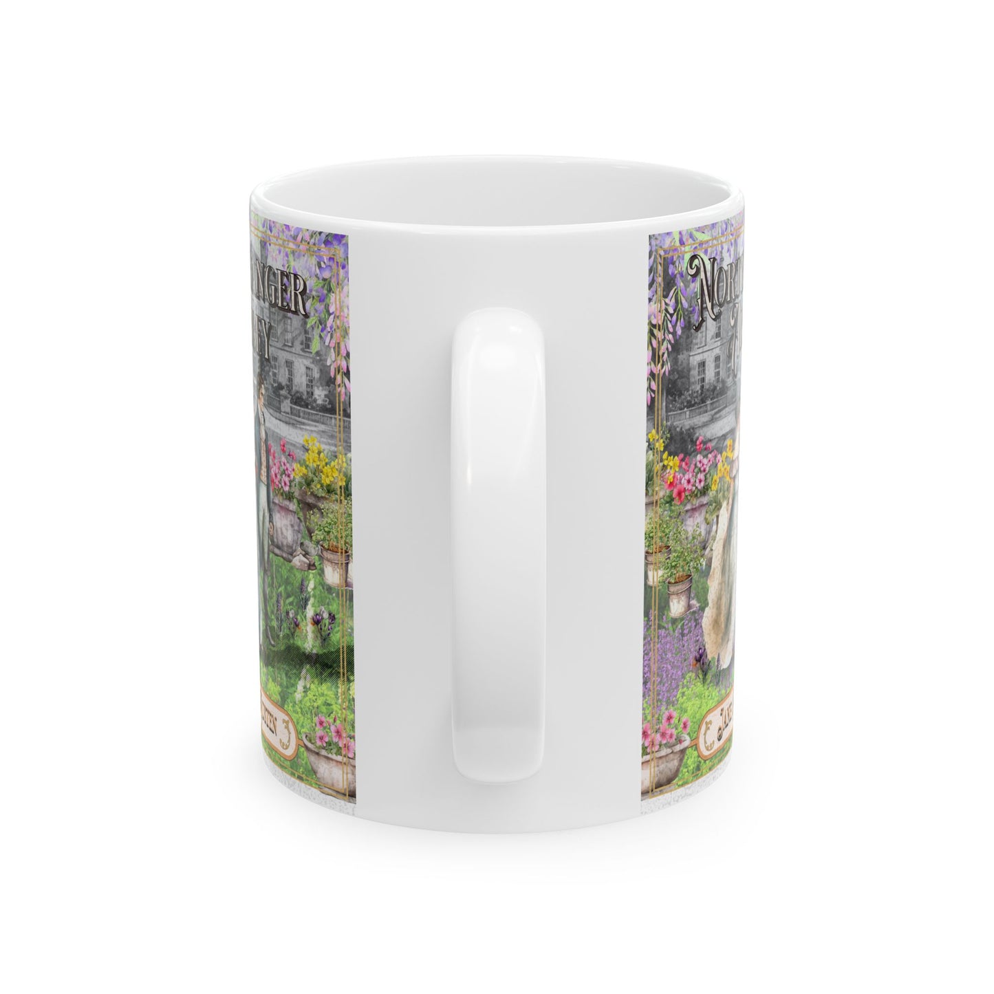 Jane Austen Northanger Abbey Coffee Mug Historical Romance Reader Gift Bookish Literary Birthday Christmas Gift Her Bookclub Gift For BFF Mug Printify