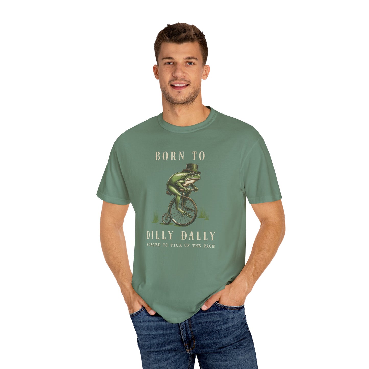 Dilly Dally Frog T-Shirt Retro Vibes Froggy Meme Shirt Vintage Frog And Toad Aesthetic Frog Lover Gift For Her Birthday Viral Trendy Shirt