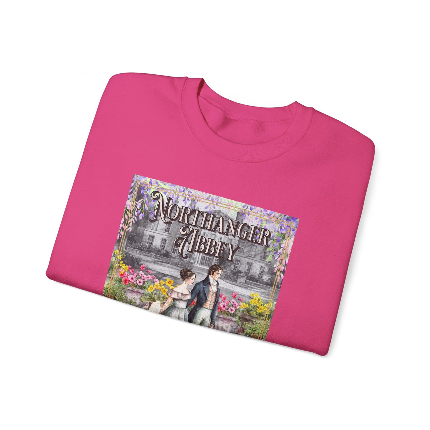 Jane Austen Sweatshirt, Northanger Abbey Historical Romance Sweater, Bookish Literary Jane Austen Fan Art Gift, Gift for Her, Bookclub Shirt Sweatshirt Printify