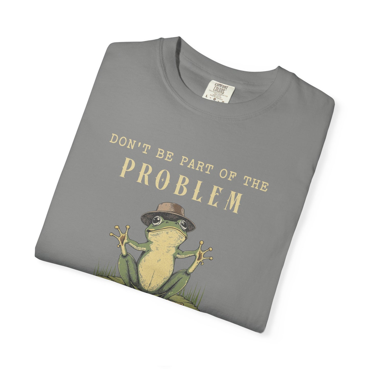 Funny Frog T-Shirt Retro Self Care Froggy Meme Shirt Vintage Frog And Toad Aesthetic Frog Lover Gift For Her Birthday Viral Trendy Shirt