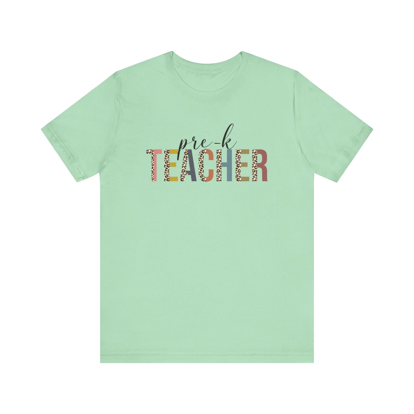 Cute Teacher TShirt Gift, Education Tee, Elementary School Teacher Appreciation, Funny Back To School Shirt, Teacher T-Shirt, Teacher Tee T-Shirt Printify Mint XS