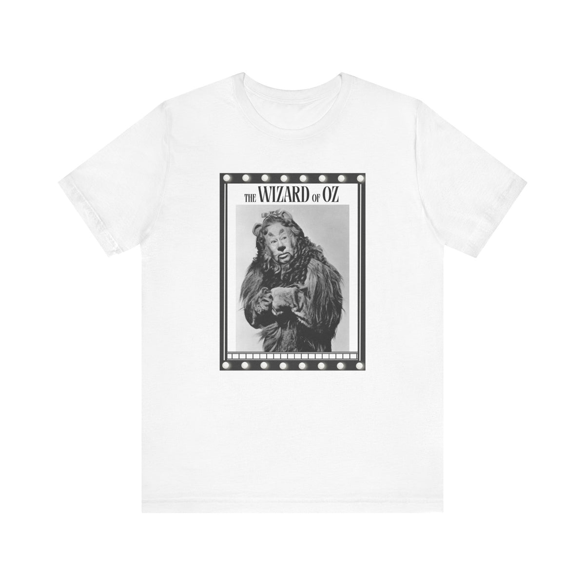 Wizard of Oz Lion Portrait Tee | Vintage Movie Poster T-shirt