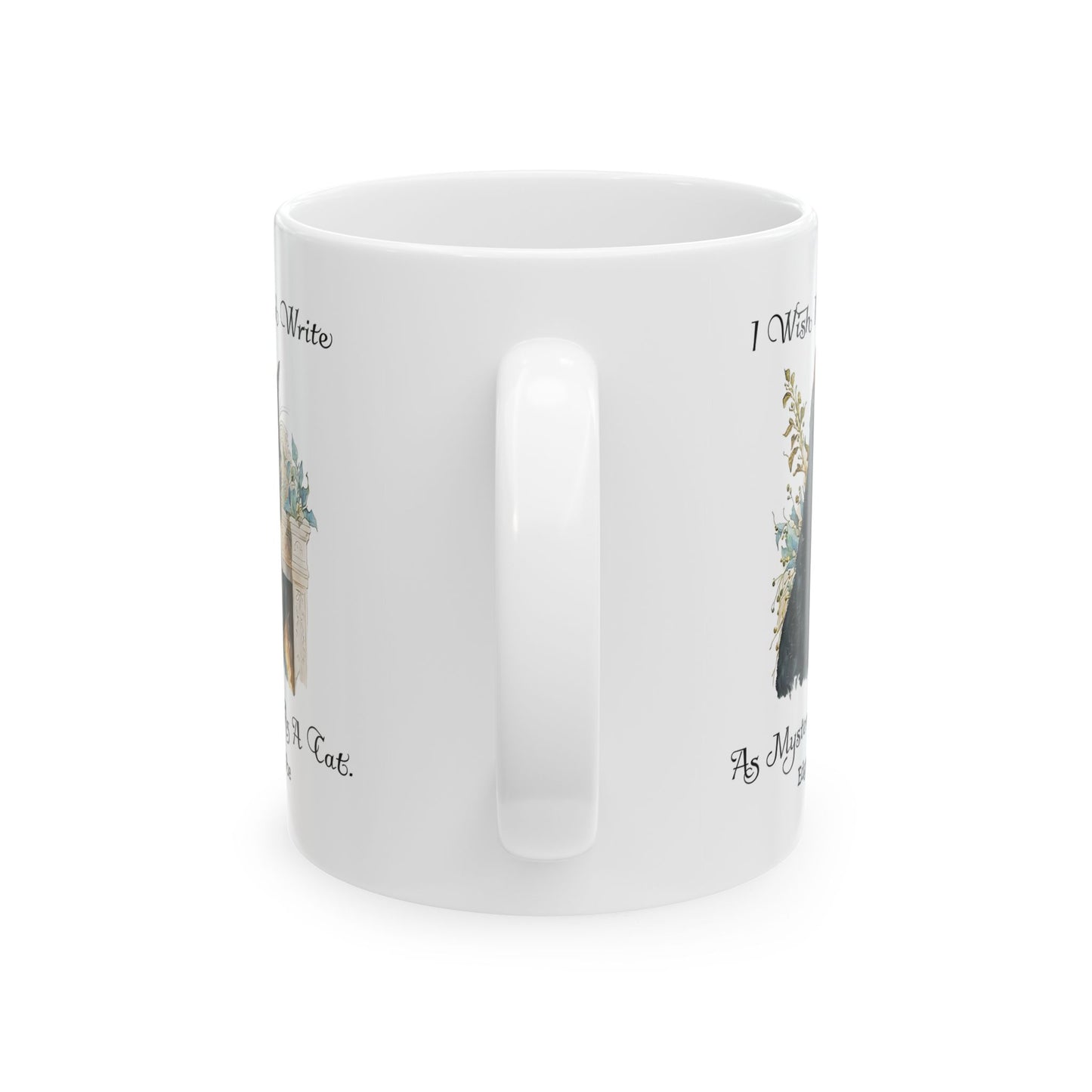 Edgar Allan Poe Coffee Mug Nevermore The Black Cat Coffee Cup Gift For Book Lover Reader Gift For Gothic Dark Academia Bookish Birthday Gift Mug Printify
