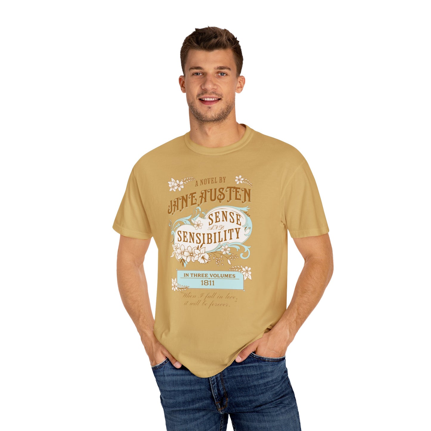 Sense and Sensibility Jane Austen Fan Gift For Historical Romance Reader T-Shirt Printify