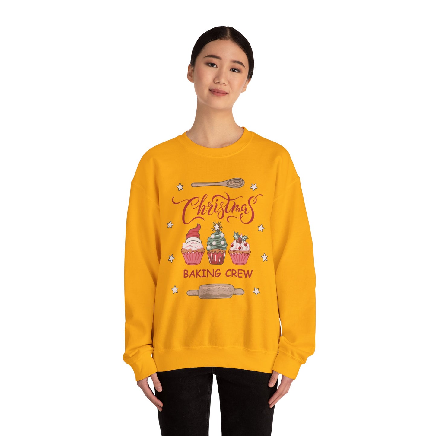 Christmas Baking Crew Sweatshirt, Family Christmas Baking Team Matching Sweater, Christmas Baking Christmas Shirts, Christmas Cookie Crew Sweatshirt Printify