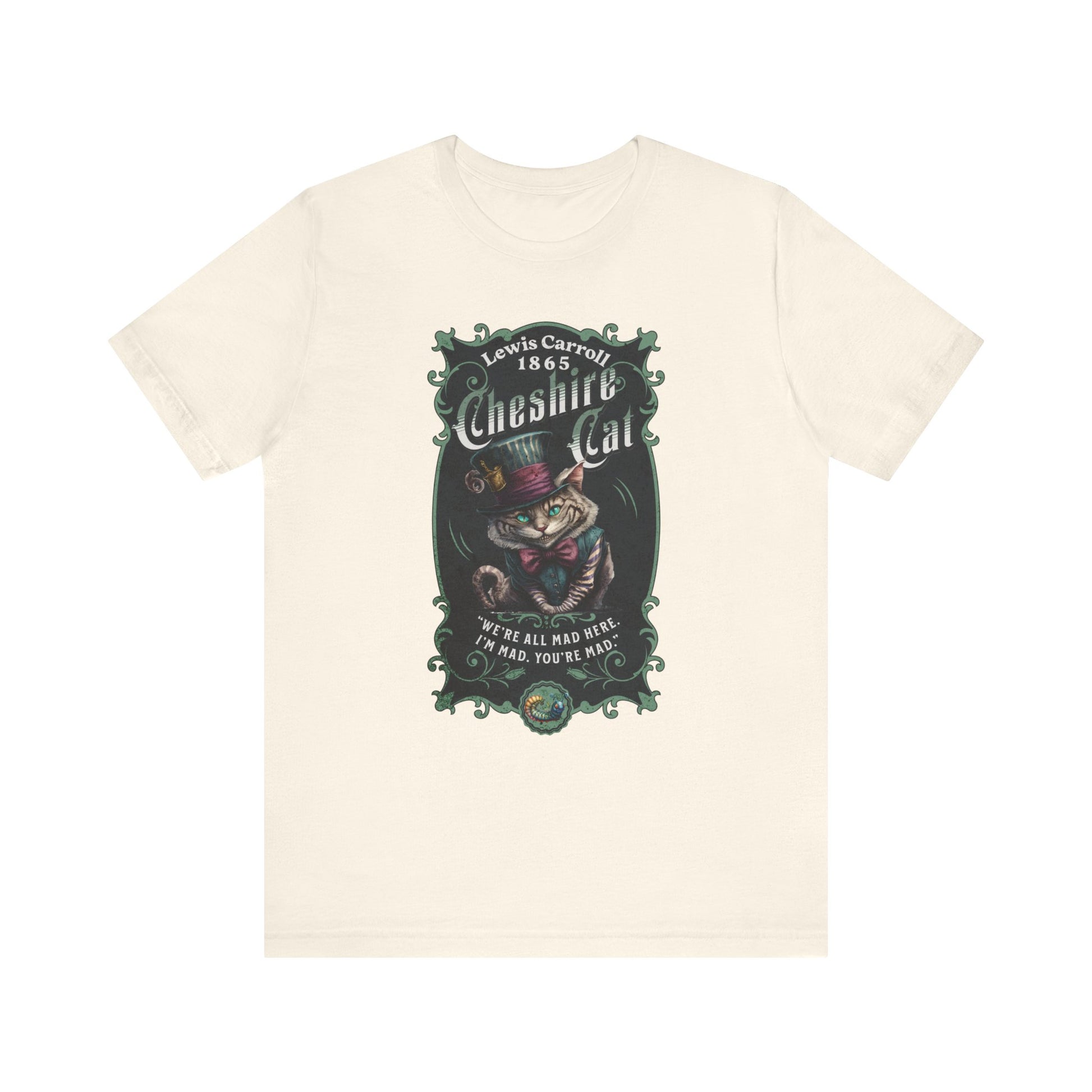 3001 Unisex Jersey Short Sleeve Tee Alice in Wonderland T-Shirt Printify Natural S