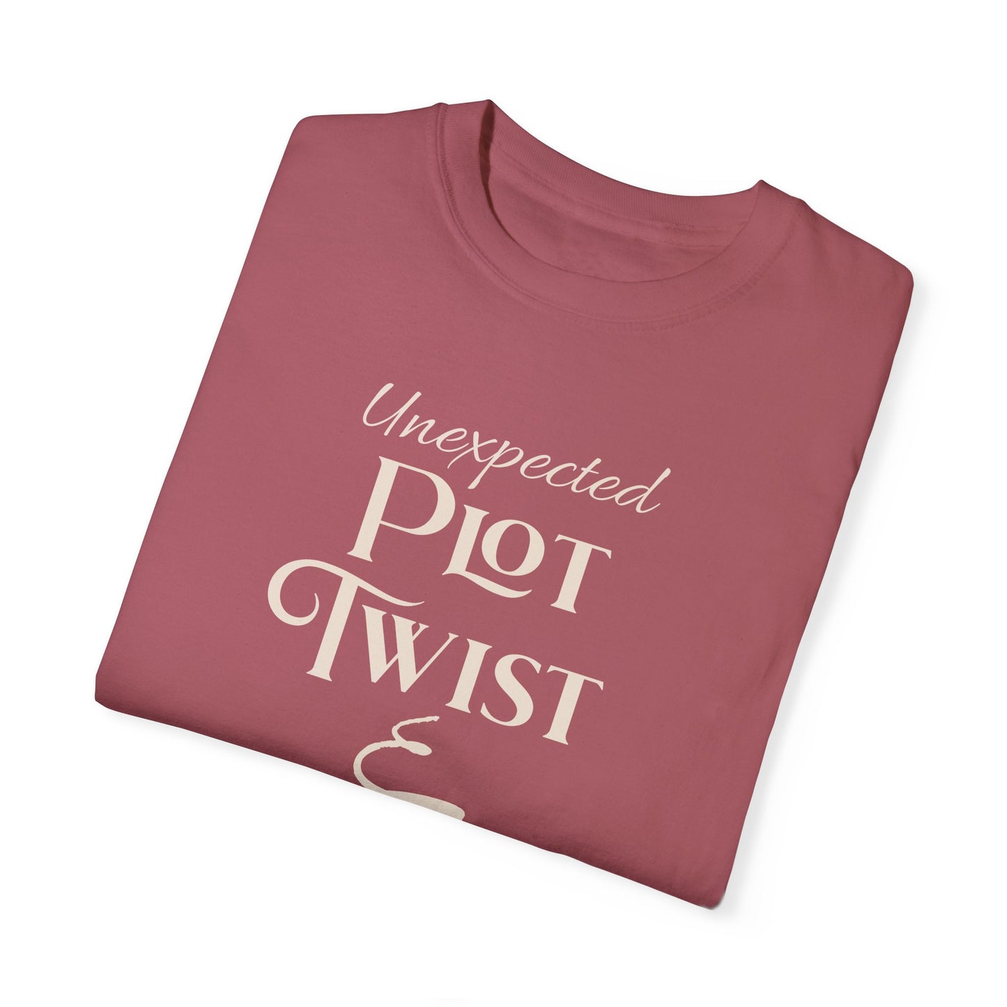 Plot Twist T-Shirt Author Shirt Pregnancy Announcement For Expecting Blog Writers Journalists Gift For Her Baby Shower Gift Baby Reveal T-Shirt Printify