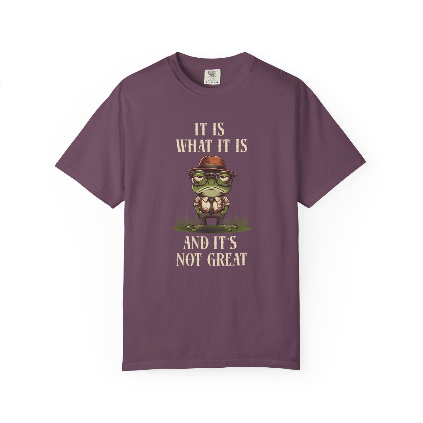 Funny Frog T-Shirt Retro Self Care Froggy Meme Shirt Vintage Frog And Toad Aesthetic Frog Lover Gift For Her Birthday Viral Trendy Shirt T-Shirt Printify Berry S