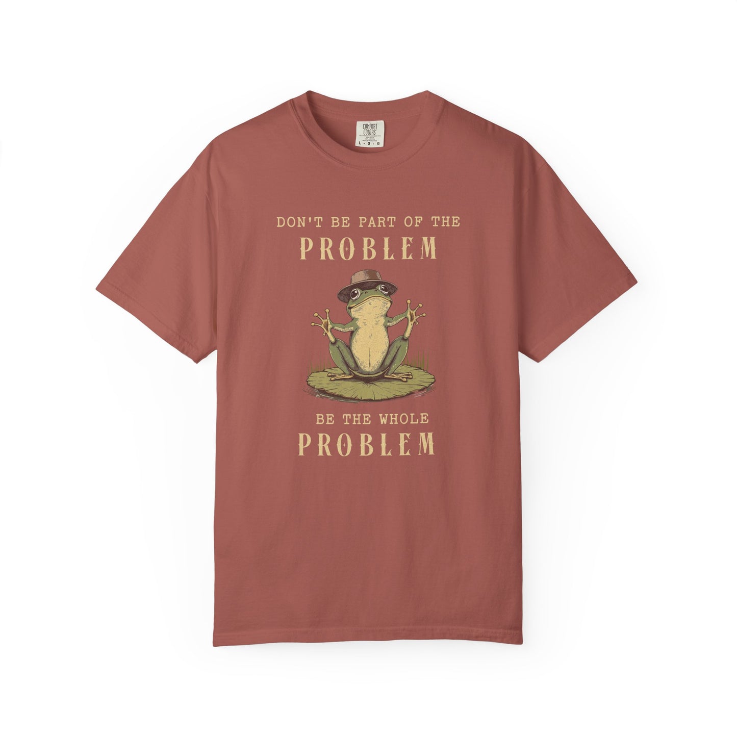 Funny Frog T-Shirt Retro Self Care Froggy Meme Shirt Vintage Frog And Toad Aesthetic Frog Lover Gift For Her Birthday Viral Trendy Shirt T-Shirt Printify Cumin S