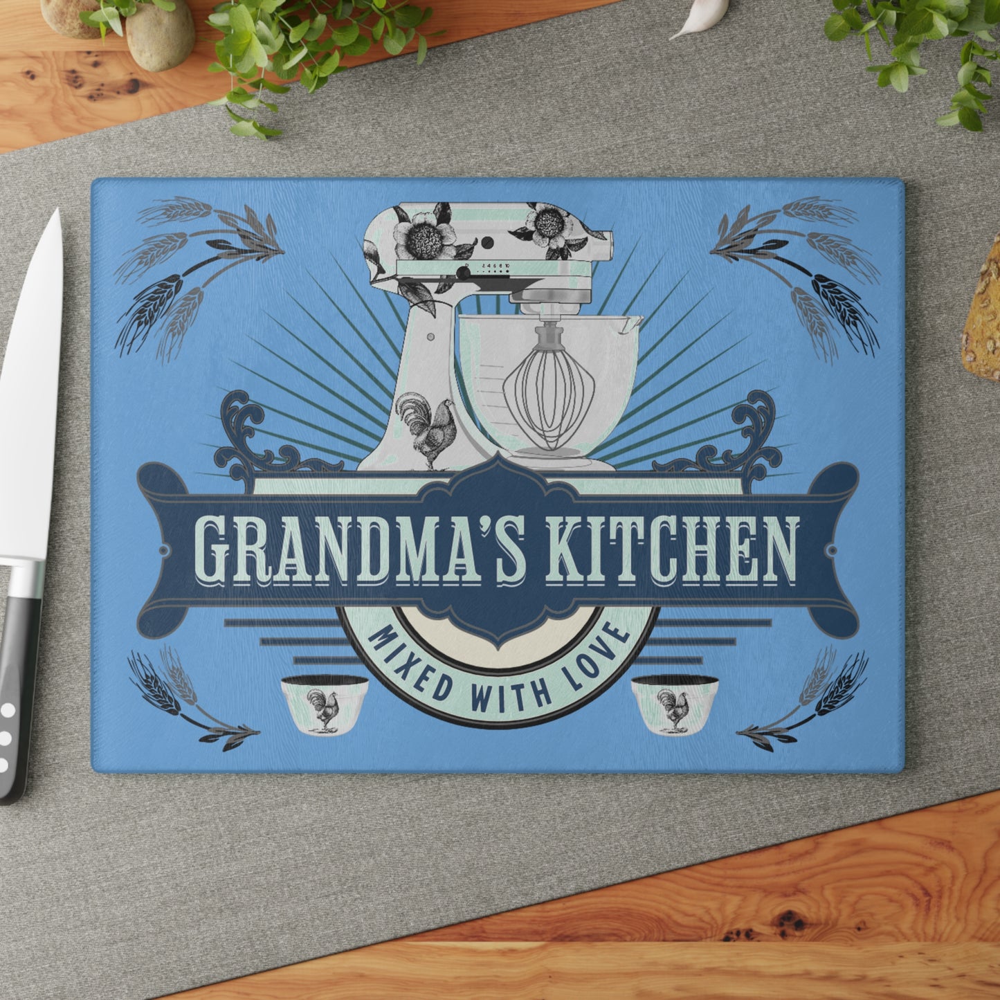 Charcuterie Board, House Warming Gift, Gift for Mom, Grandma, Chopping or Serving Board, Wedding, Realtor, Shower, Host, Chef, Holiday Gift Home Decor Printify