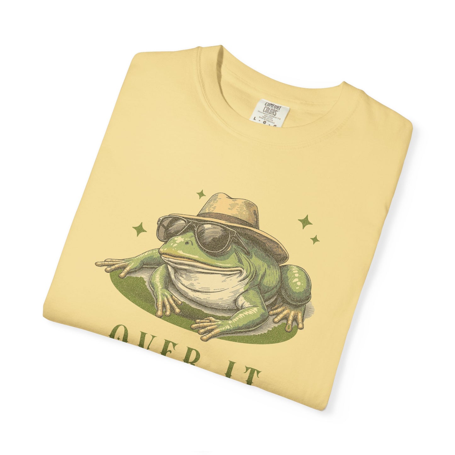 Funny Frog T-Shirt Retro Froggy Meme Shirt Vintage Frog And Toad Aesthetic Frog Lover Gift For Her Over It Vibes Birthday Viral Trendy Shirt T-Shirt Printify