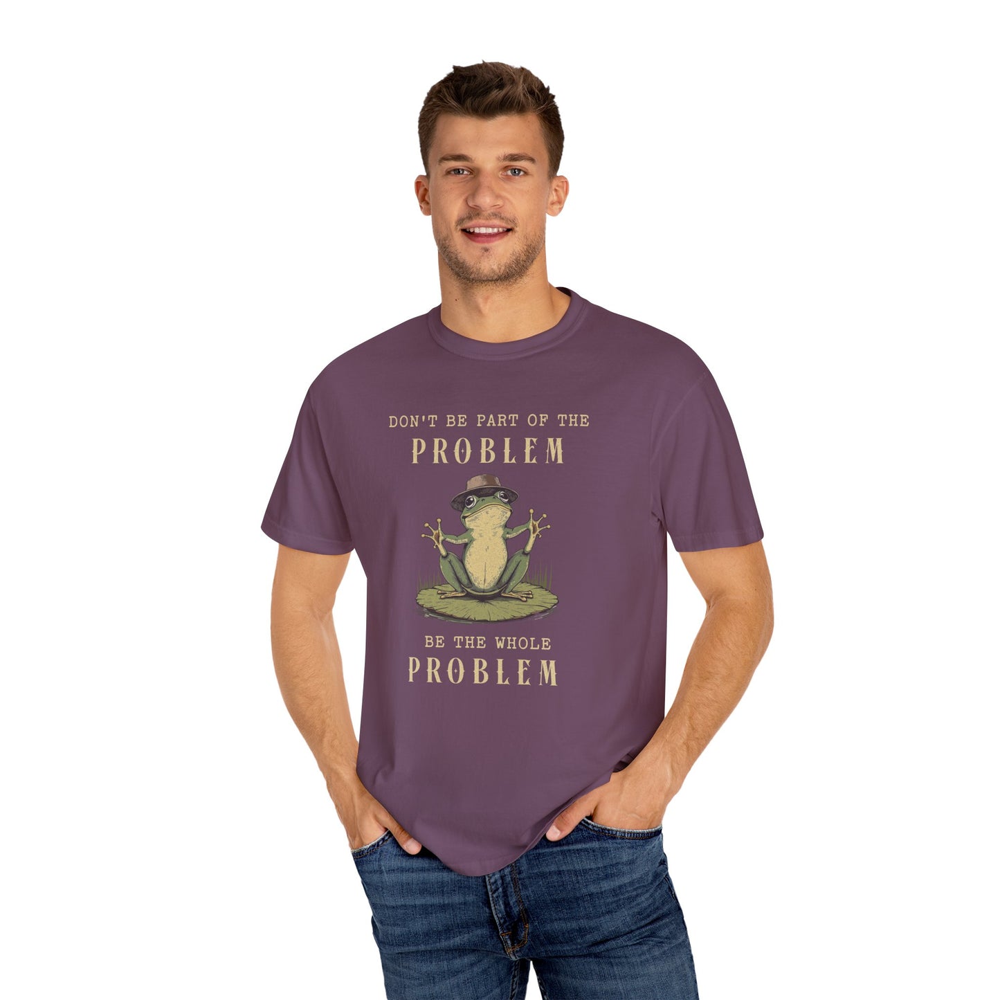 Funny Frog T-Shirt Retro Self Care Froggy Meme Shirt Vintage Frog And Toad Aesthetic Frog Lover Gift For Her Birthday Viral Trendy Shirt