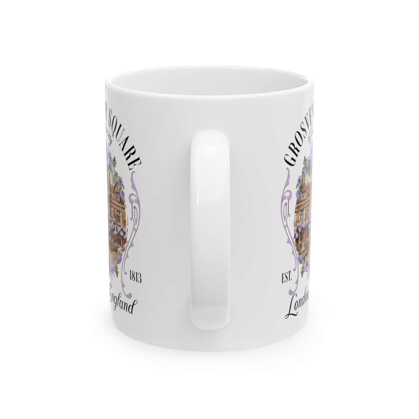 Grosvenor Square Mayfair Coffee Mug Regency England Ton Society Galla Gift Fan Of Historical Drama Romance Reader Gift Bookclub Gift For BFF Mug Printify