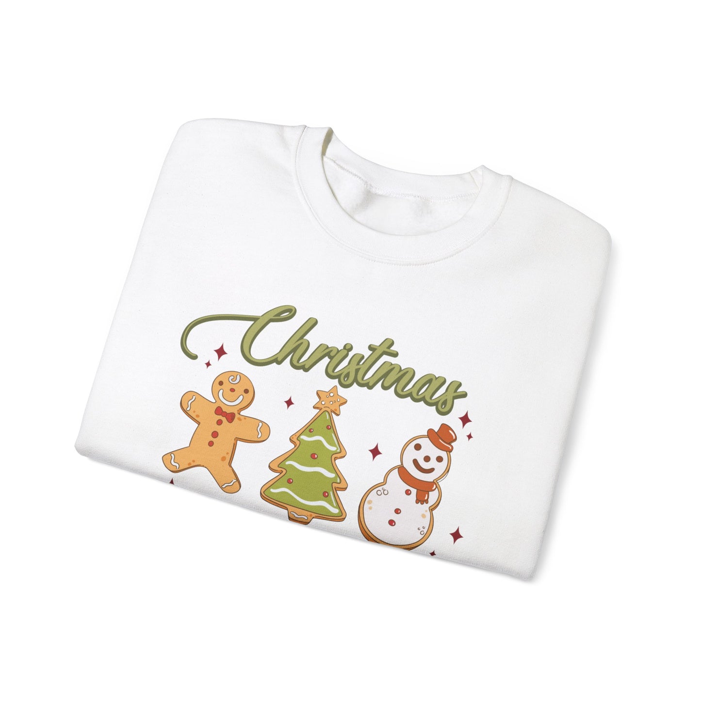 Christmas Baking Crew Sweatshirt, Christmas Baking Team Matching Sweater, Christmas Baking Women's Christmas Shirts, Christmas Cookie Crew Sweatshirt Printify
