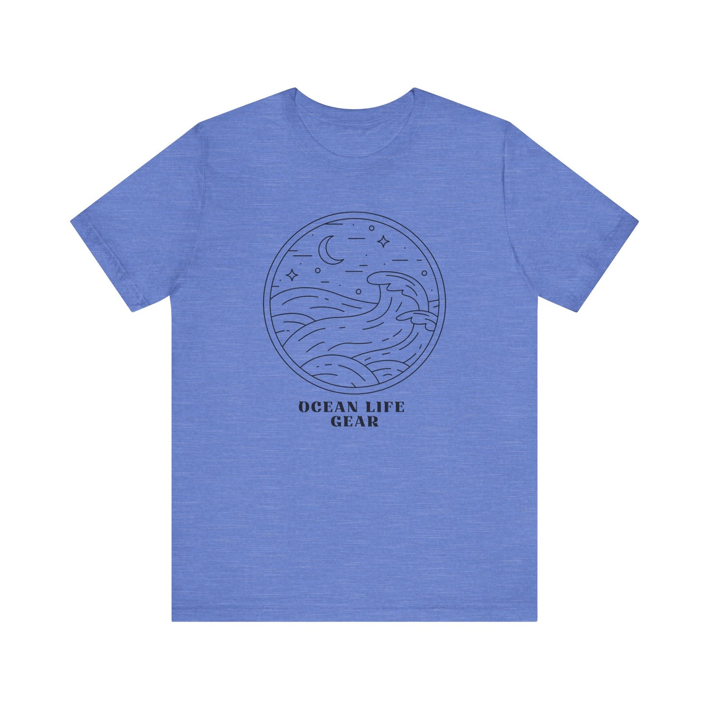 Scuba Diving Gift, Snorkel Tee, Scuba Diving Shirt, Scuba Diver Gift, Ocean Lover TShirt, Gifts For Snorkeler Scuba Divers, Ocean Life Gear T-Shirt Printify Heather Columbia Blue XS
