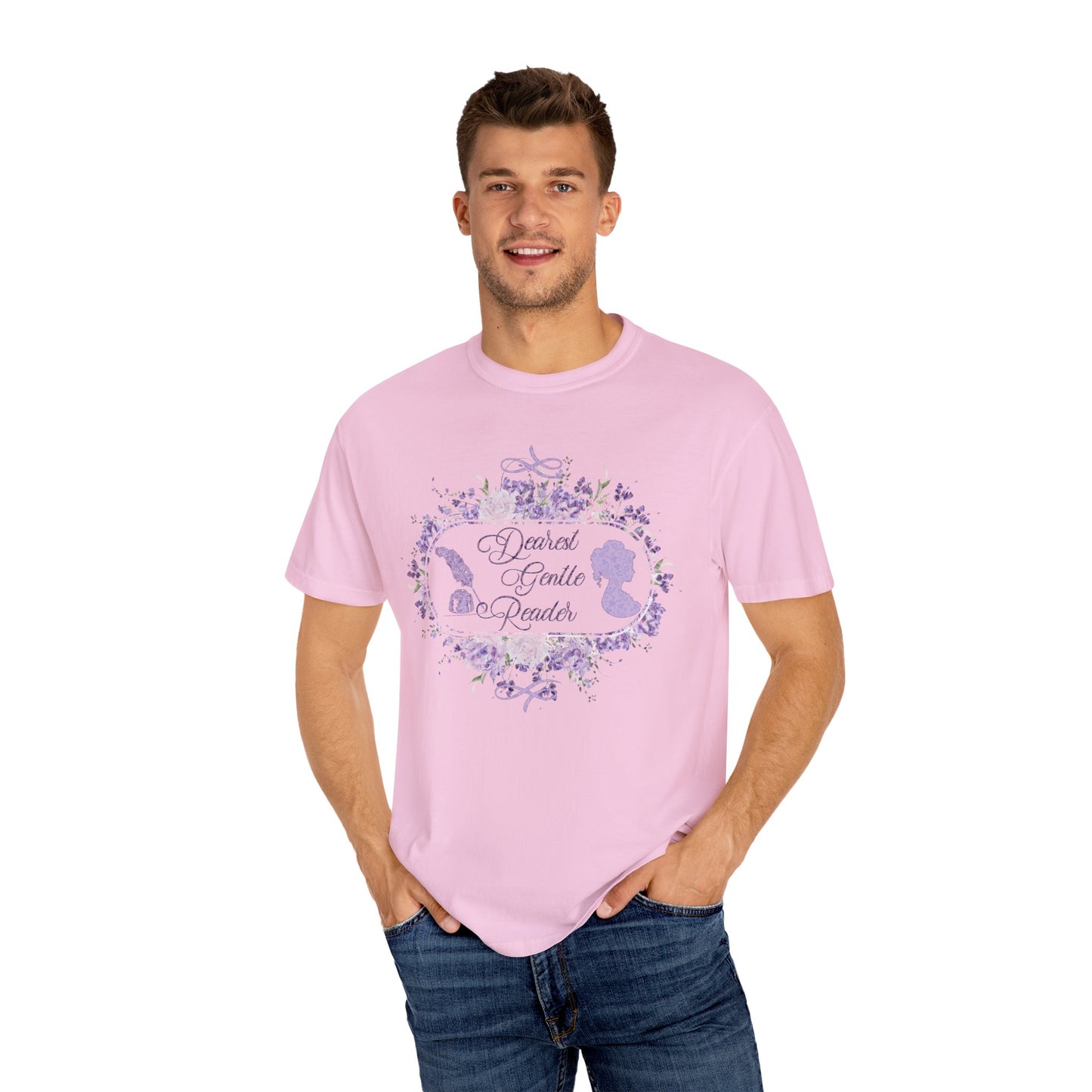 Dearest Gentle Reader Shirt Regency England Ton Society Papers Gift For Bridgerton Fan Historical Drama Romance Reader Gift Bookclub Gift T-Shirt Printify