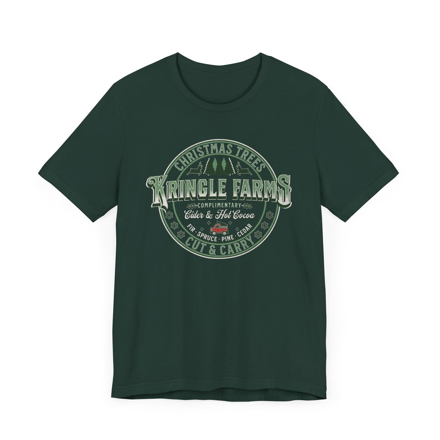 Christmas Tree Farm Shirt, Family Holiday Tradition Tree Cutting Shirt, Family Christmas Vacation Shirts, Christmas Tree Decorating Shirts T-Shirt Printify
