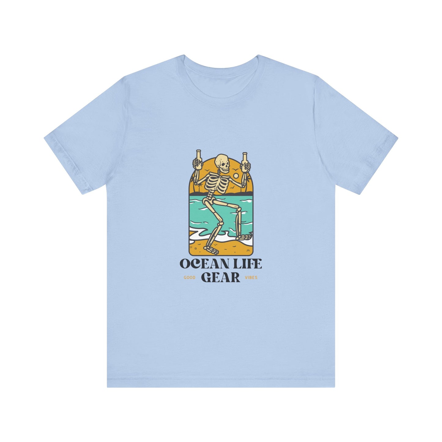 Scuba Diving Gift, Snorkel Tee, Scuba Diving Shirt, Scuba Diver Gift, Ocean Lover TShirt, Gifts For Snorkeler Scuba Divers, Ocean Life Gear T-Shirt Printify Baby Blue XS