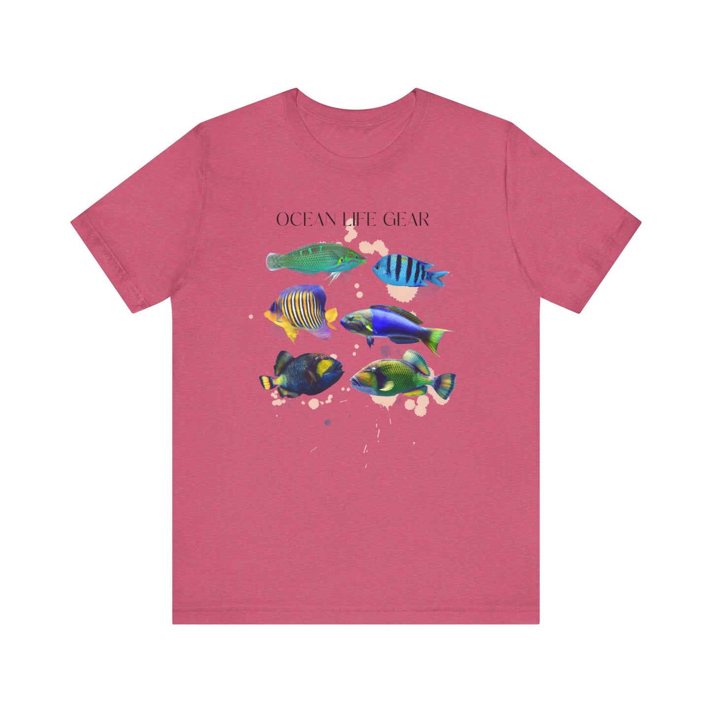 Scuba Diving Gift, Snorkel Tee, Scuba Diving Shirt, Scuba Diver Gift, Ocean Lover TShirt, Gifts For Snorkeler Scuba Divers, Ocean Life Gear T-Shirt Printify Heather Raspberry XS