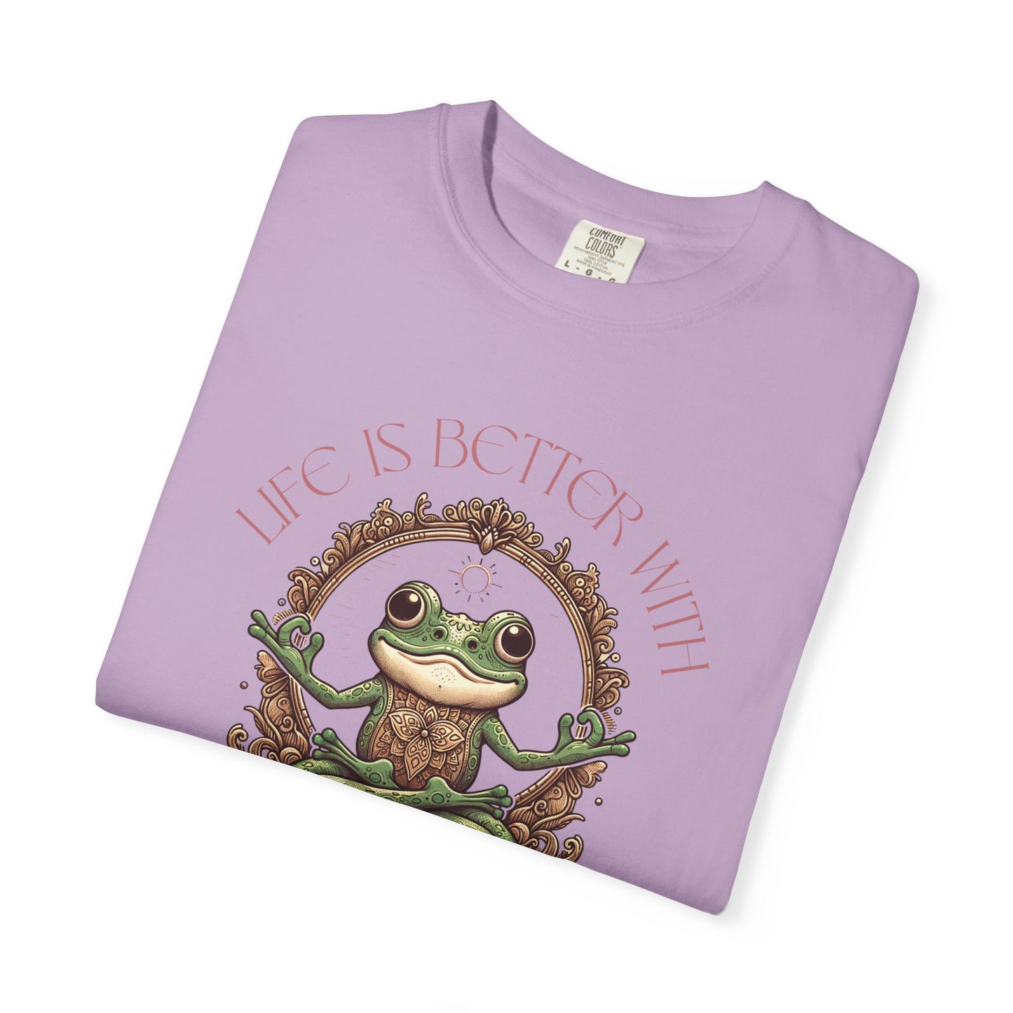 Yoga Frog Life Is Better With Yoga Unisex T-Shirt, Casual Wear, Highlander Fan Gift,