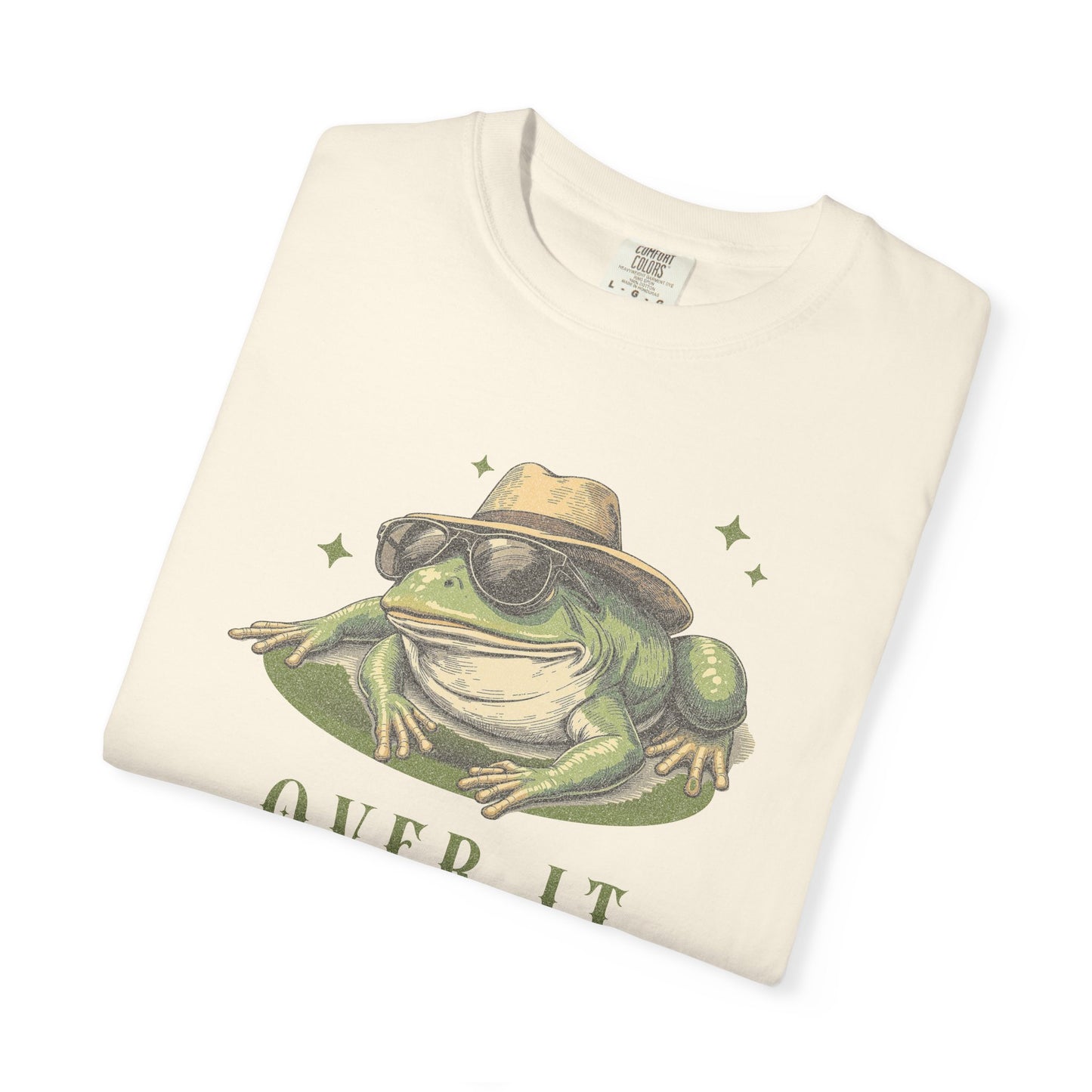 Funny Frog T-Shirt Retro Froggy Meme Shirt Vintage Frog And Toad Aesthetic Frog Lover Gift For Her Over It Vibes Birthday Viral Trendy Shirt T-Shirt Printify