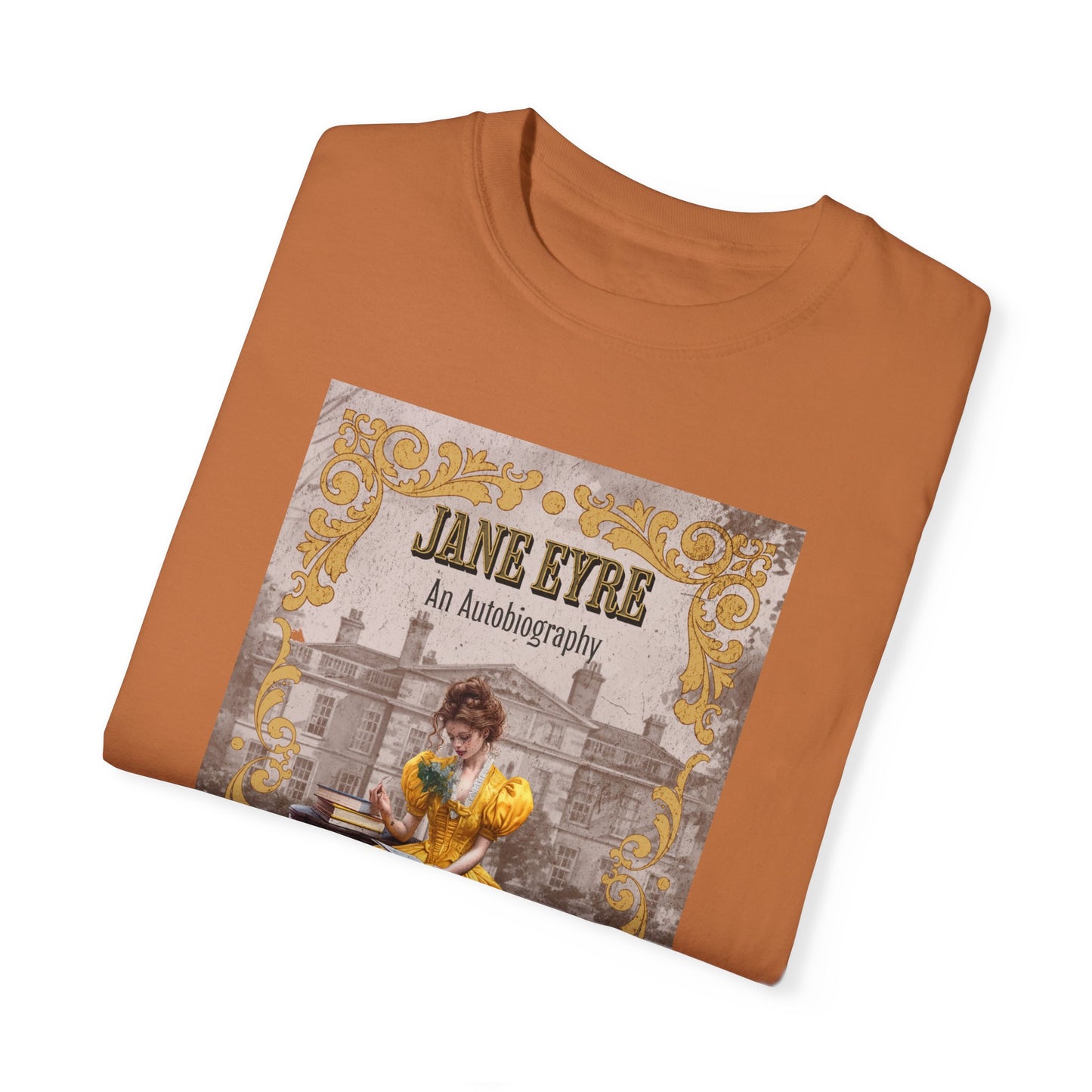 Jane Eyre T-shirt, Charlotte Brontë Historical Romance Comfort Colors Tee, Bookish Literary Brontë Sisters Fan Art Gift for Her, Bookclub T-Shirt Printify
