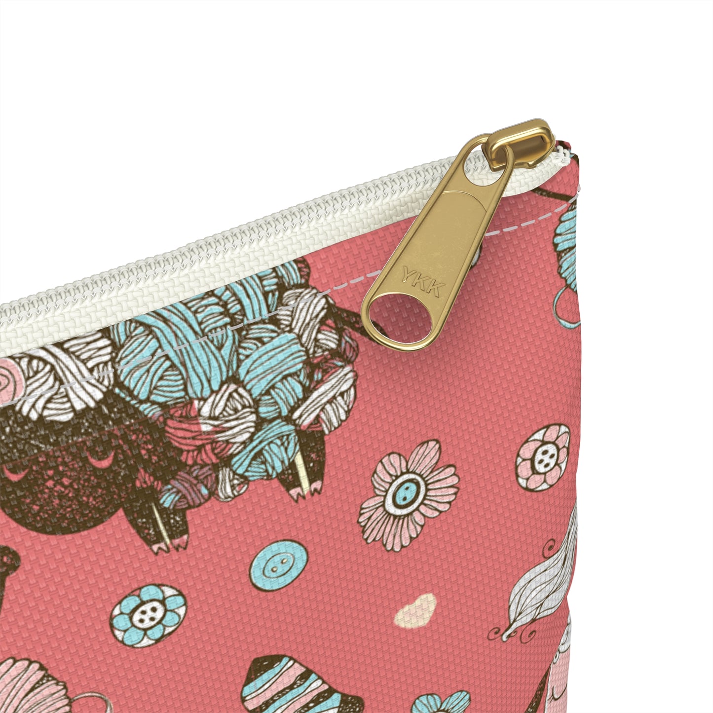 Crochet, Knitting or Crafting Accessory Pouch, Crochet Gift, Knitting Gift, Craft Organization or Storage Bag or Pouch. Bags Printify
