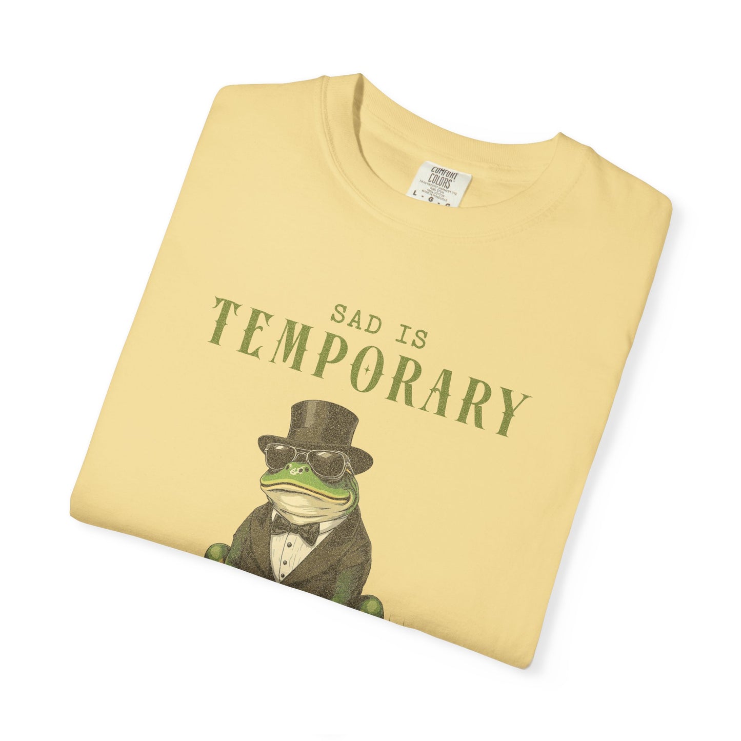 Funny Frog T-Shirt Retro Froggy Meme Shirt Vintage Frog And Toad Aesthetic Frog Lover Gift For Her Calm Vibes Birthday Viral Trendy Shirt T-Shirt Printify