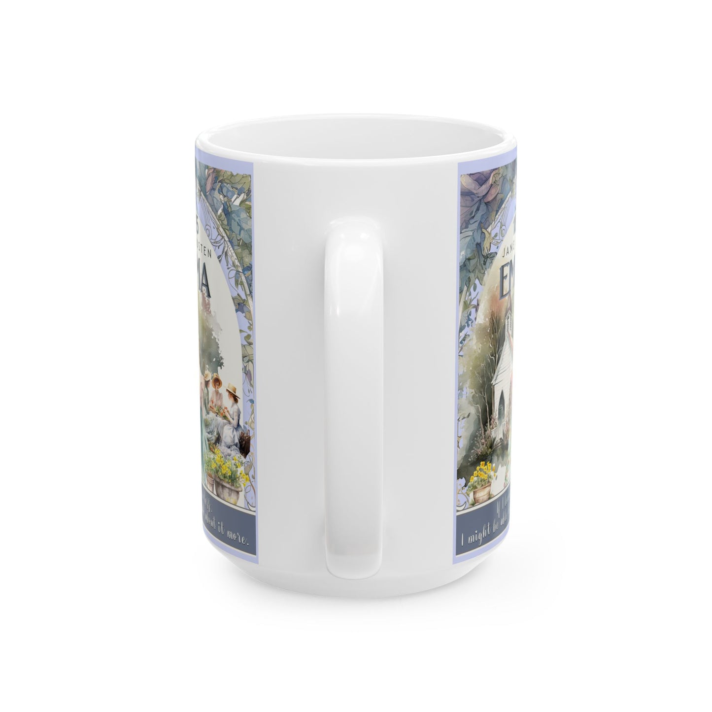 Jane Austen Emma Coffee Mug Historical Romance Reader Gift For Book Lover Light Academia Bookclub Gift For Birthday Mom Her Christmas Gift Mug Printify