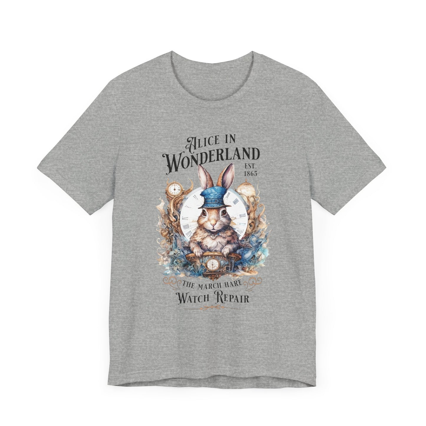 3001 Unisex Jersey Short Sleeve Tee Alice in Wonderland T-Shirt Printify