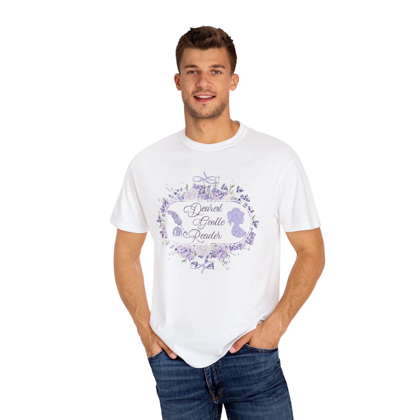 Dearest Gentle Reader Shirt Regency England Ton Society Papers Gift For Bridgerton Fan Historical Drama Romance Reader Gift Bookclub Gift T-Shirt Printify