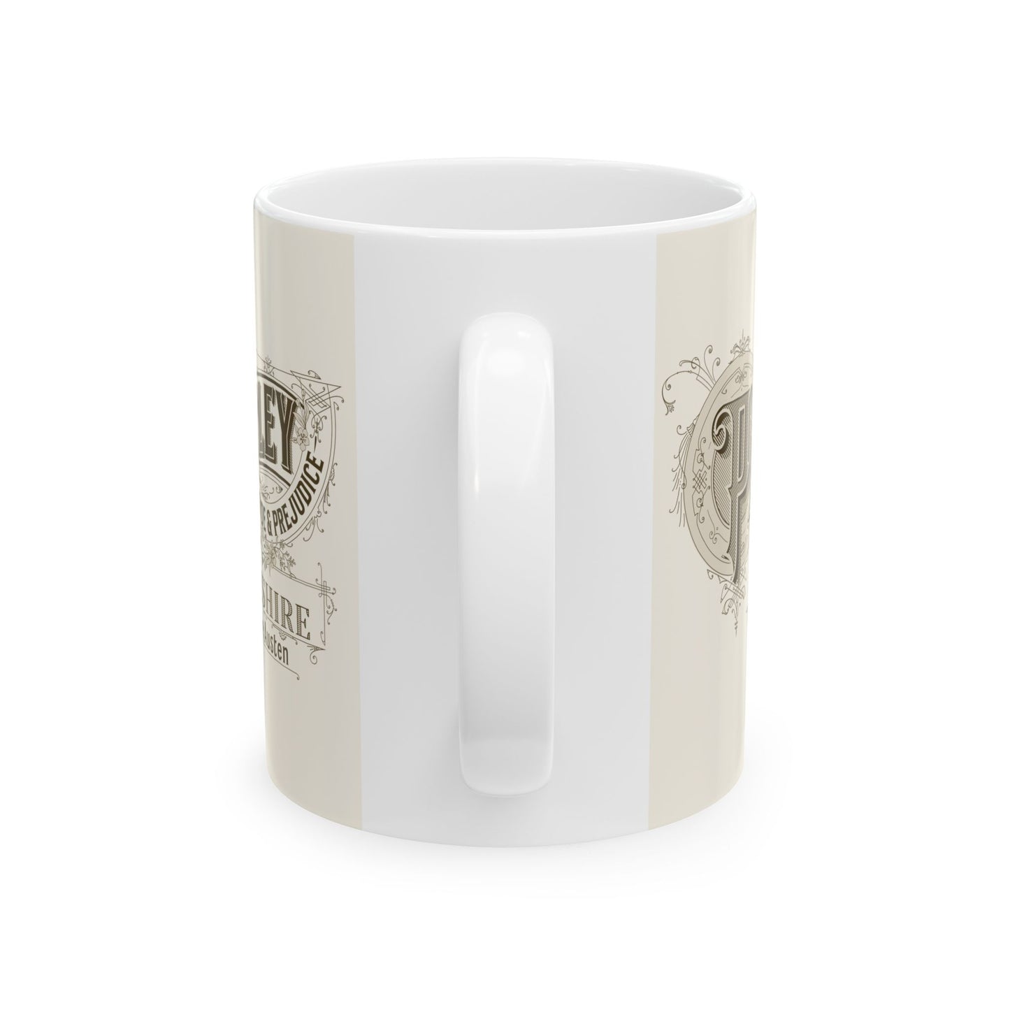 Pemberley Coffee Mug Jane Austen Gift Pride & Prejudice Gift For Jane Austen Fan Bookish Bookclub Gift Pemberly Derbyshire Fitzwilliam Darcy Mug Printify