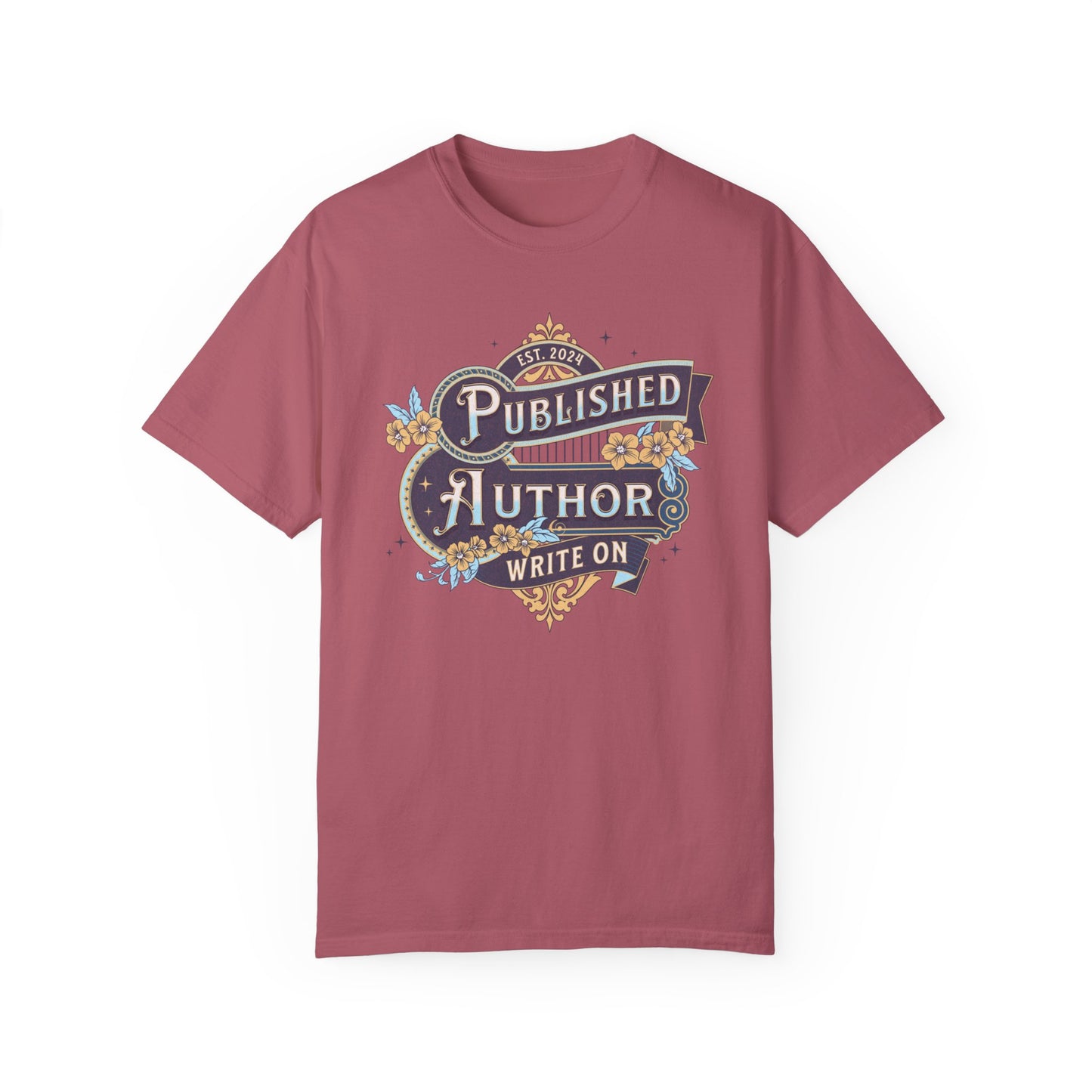 Writer Day T-Shirt Gift For New Published Author Gift For Novel Writer Novelist Gift For Blogger Journalist Gift Birthday Christmas Gift T-Shirt Printify