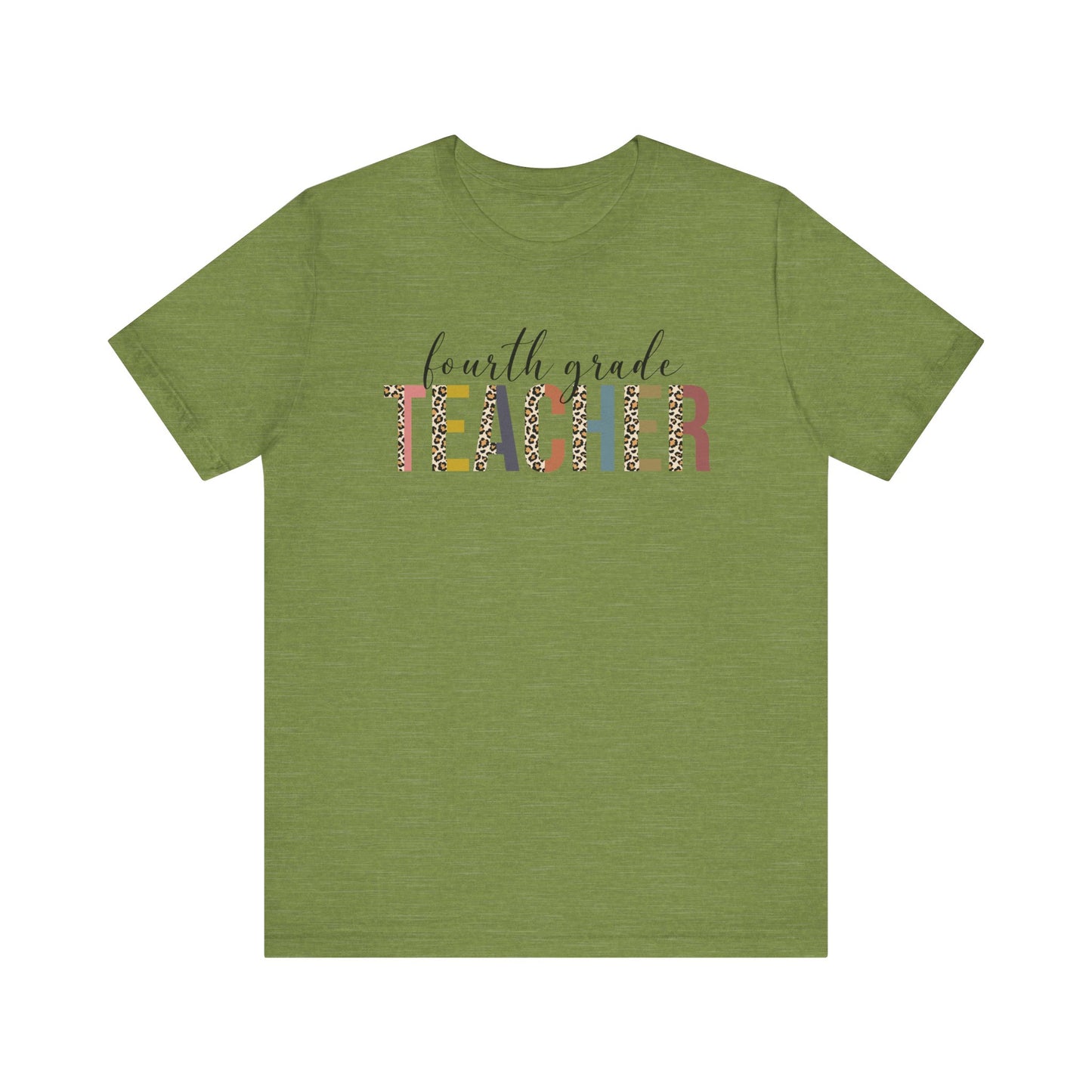 Cute Teacher TShirt Gift, Education Tee, Elementary School Teacher Appreciation, Funny Back To School Shirt, Teacher T-Shirt, Teacher Tee T-Shirt Printify Heather Green XS