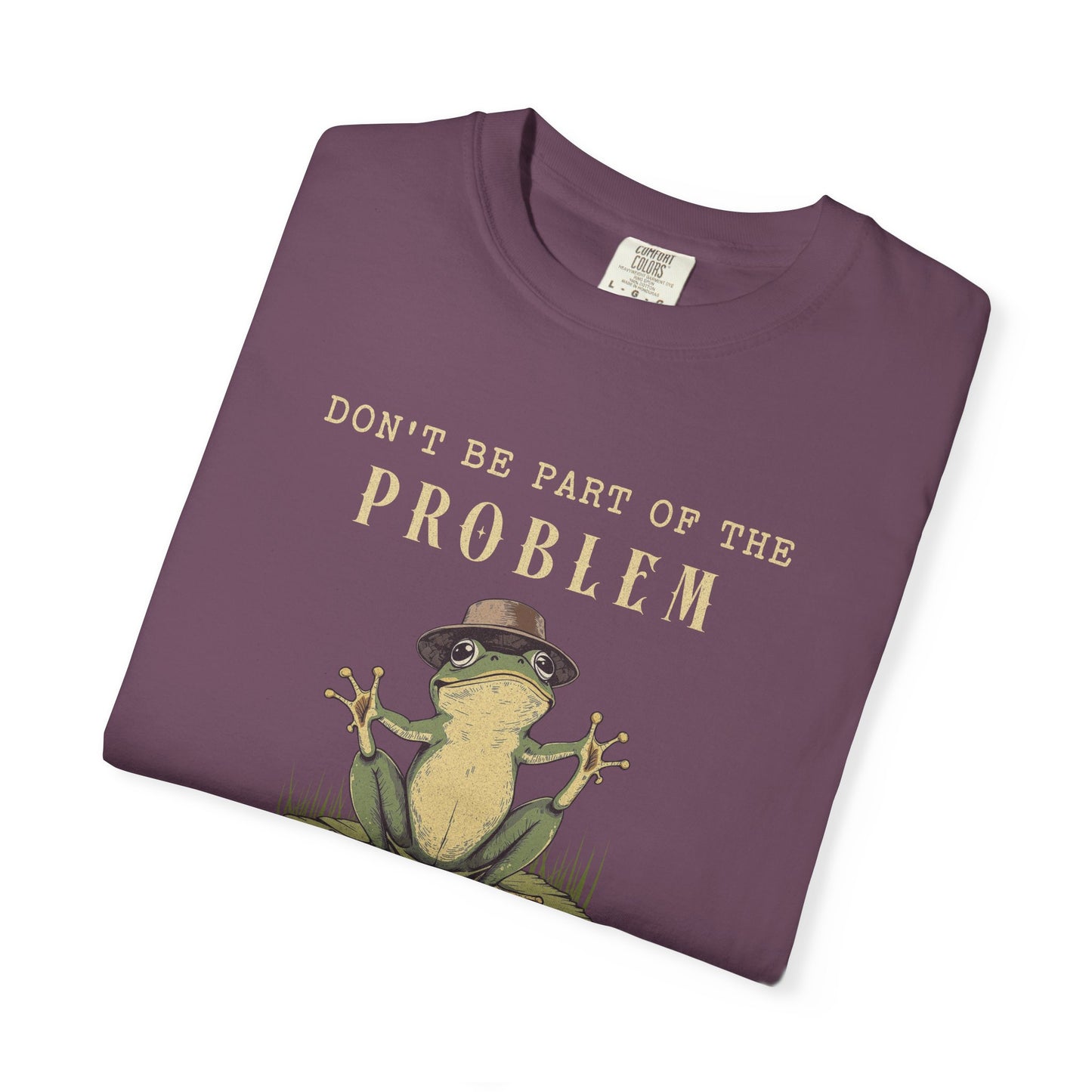 Funny Frog T-Shirt Retro Self Care Froggy Meme Shirt Vintage Frog And Toad Aesthetic Frog Lover Gift For Her Birthday Viral Trendy Shirt